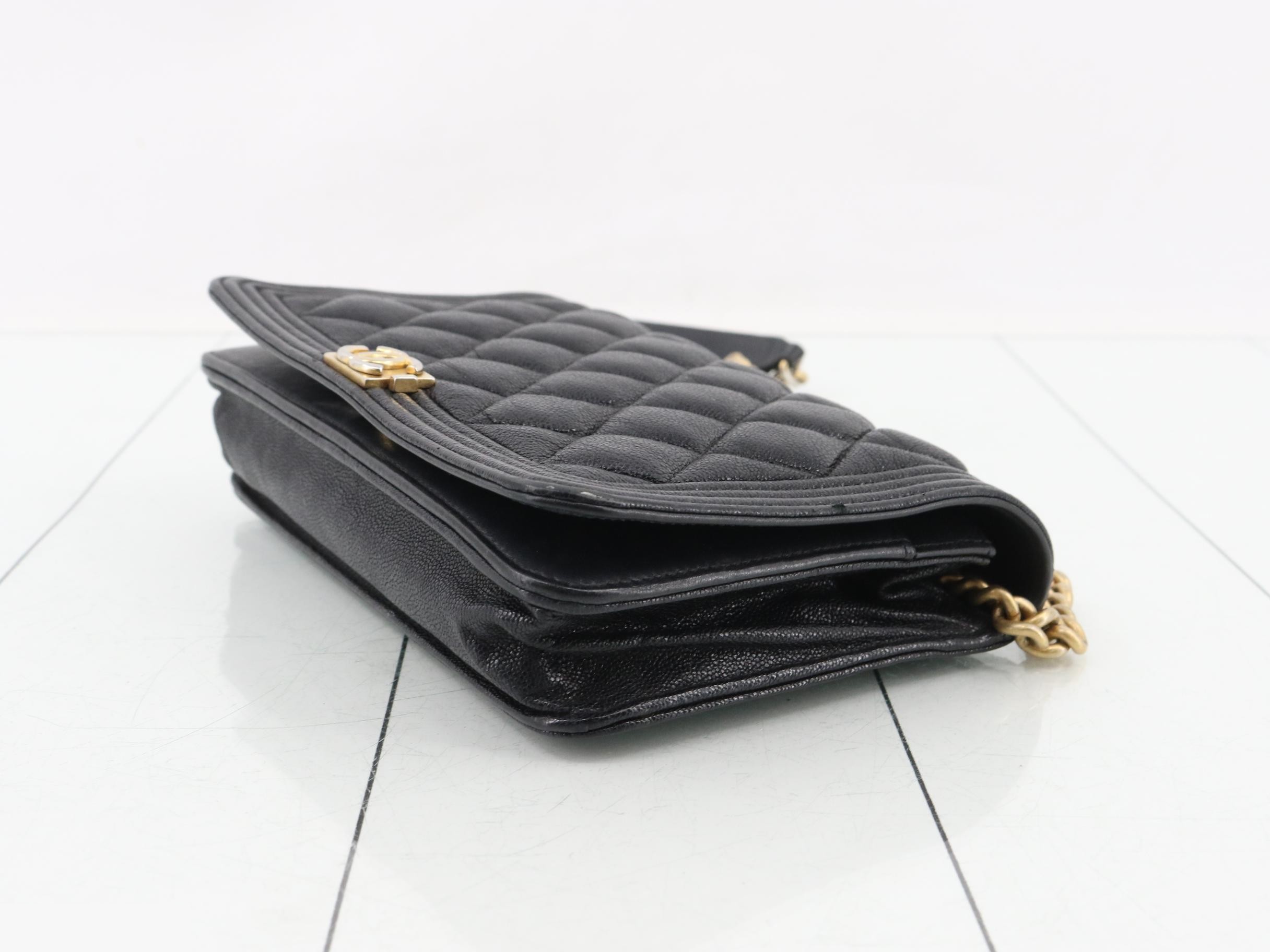 Caviar skin (bag) chain wallet — view 6