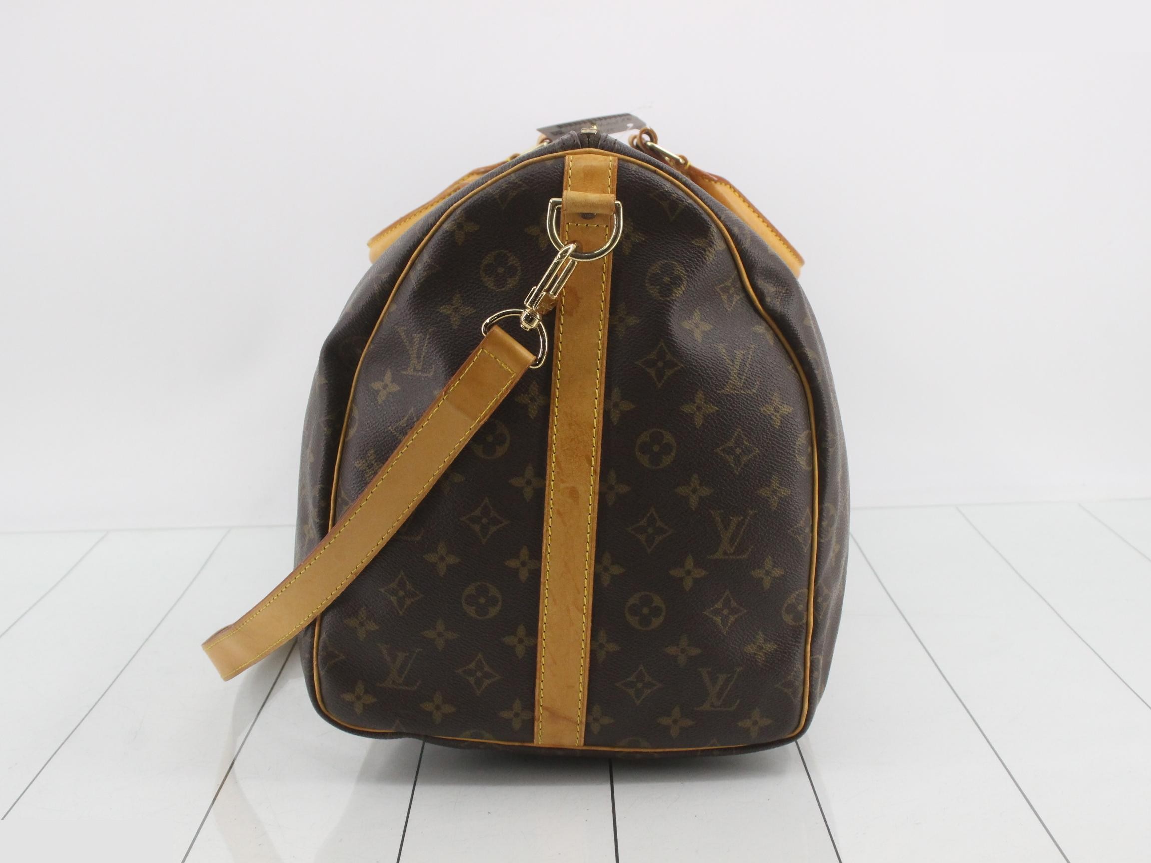 Keepall Bandoulière 55 with shoulder strap — view 3