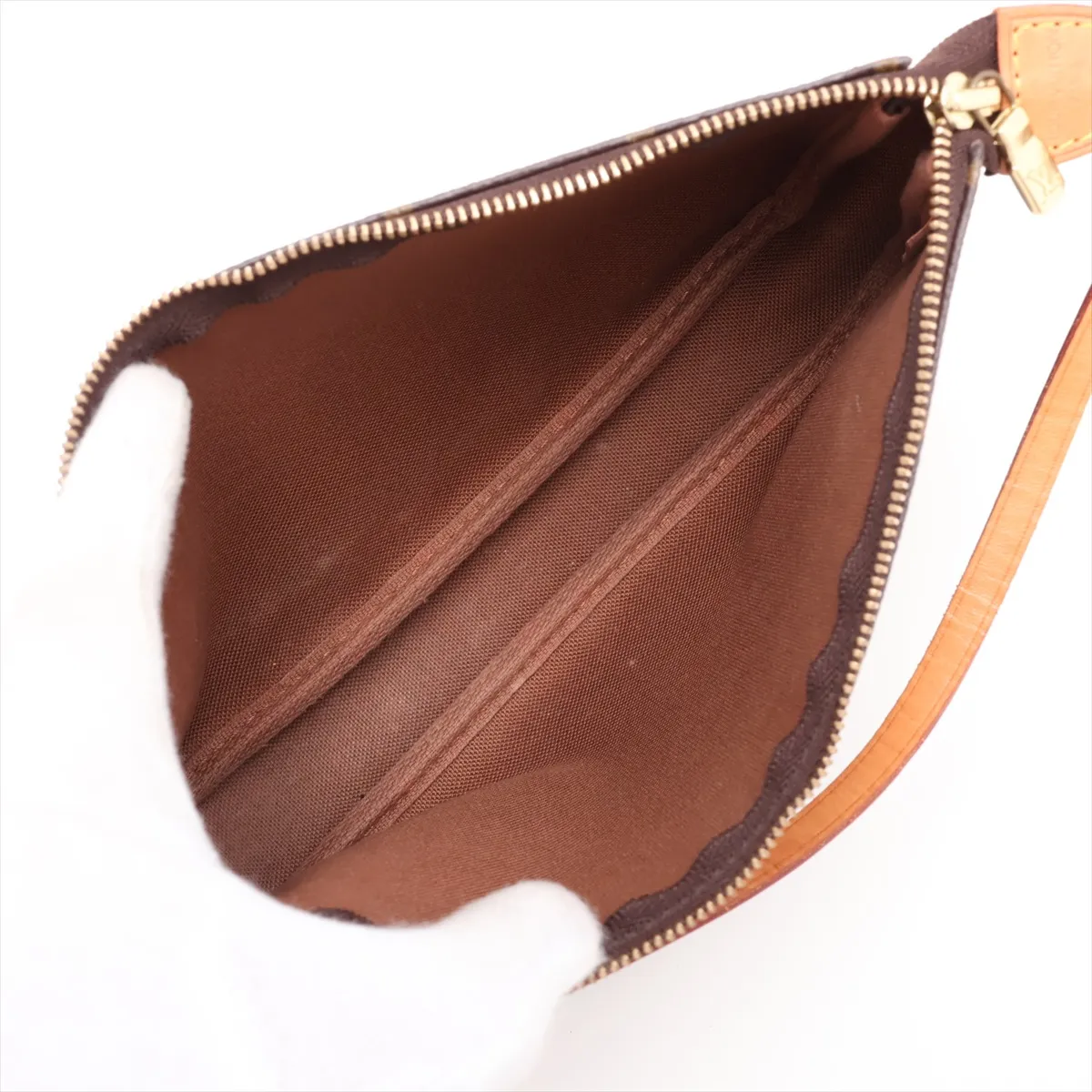 Monogram Pochette Accessoires M51980 AR0021 Brown — view 7
