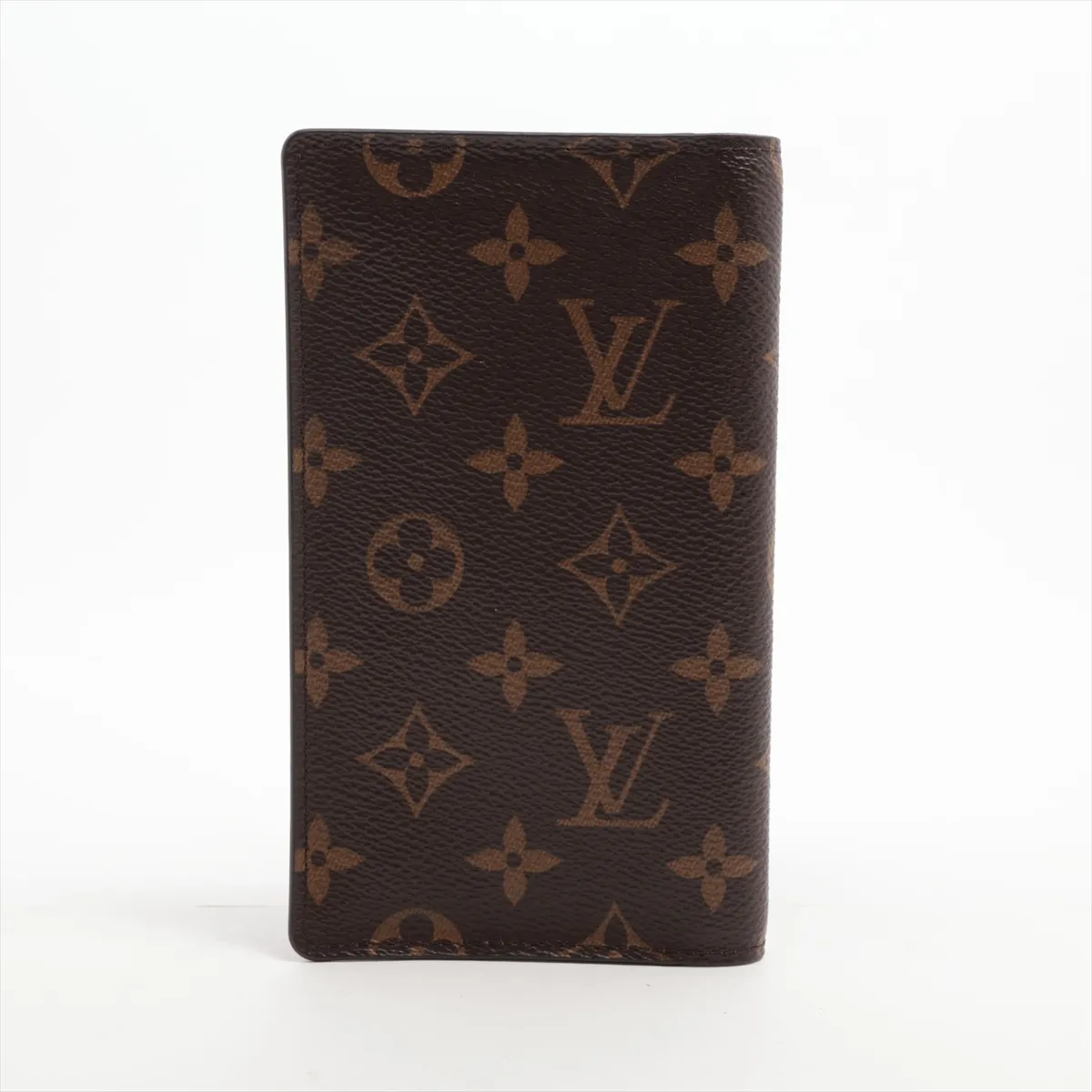 Monogram Agenda Poche R20503 Brown Notebook Cover (RFID Activated) — view 2