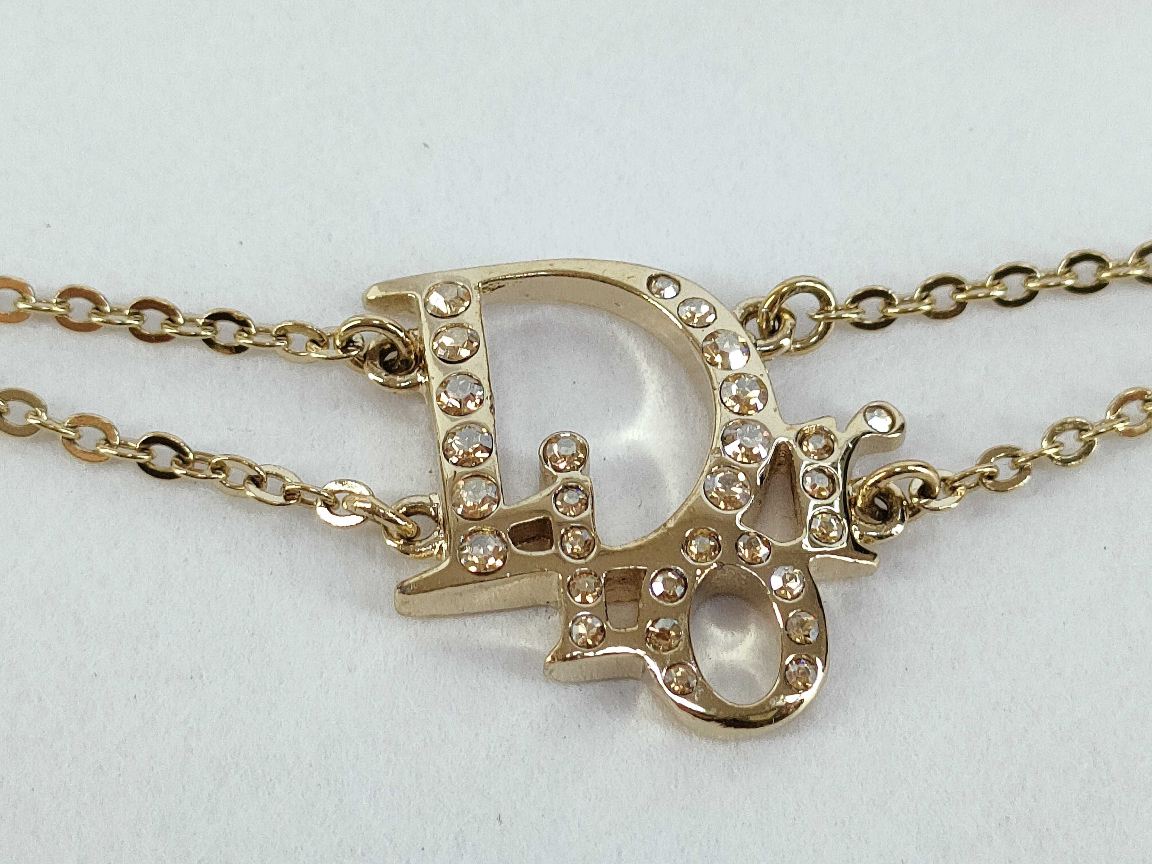 Rhinestone Double Strand Bracelet (Bracelet/Bangle) — view 4