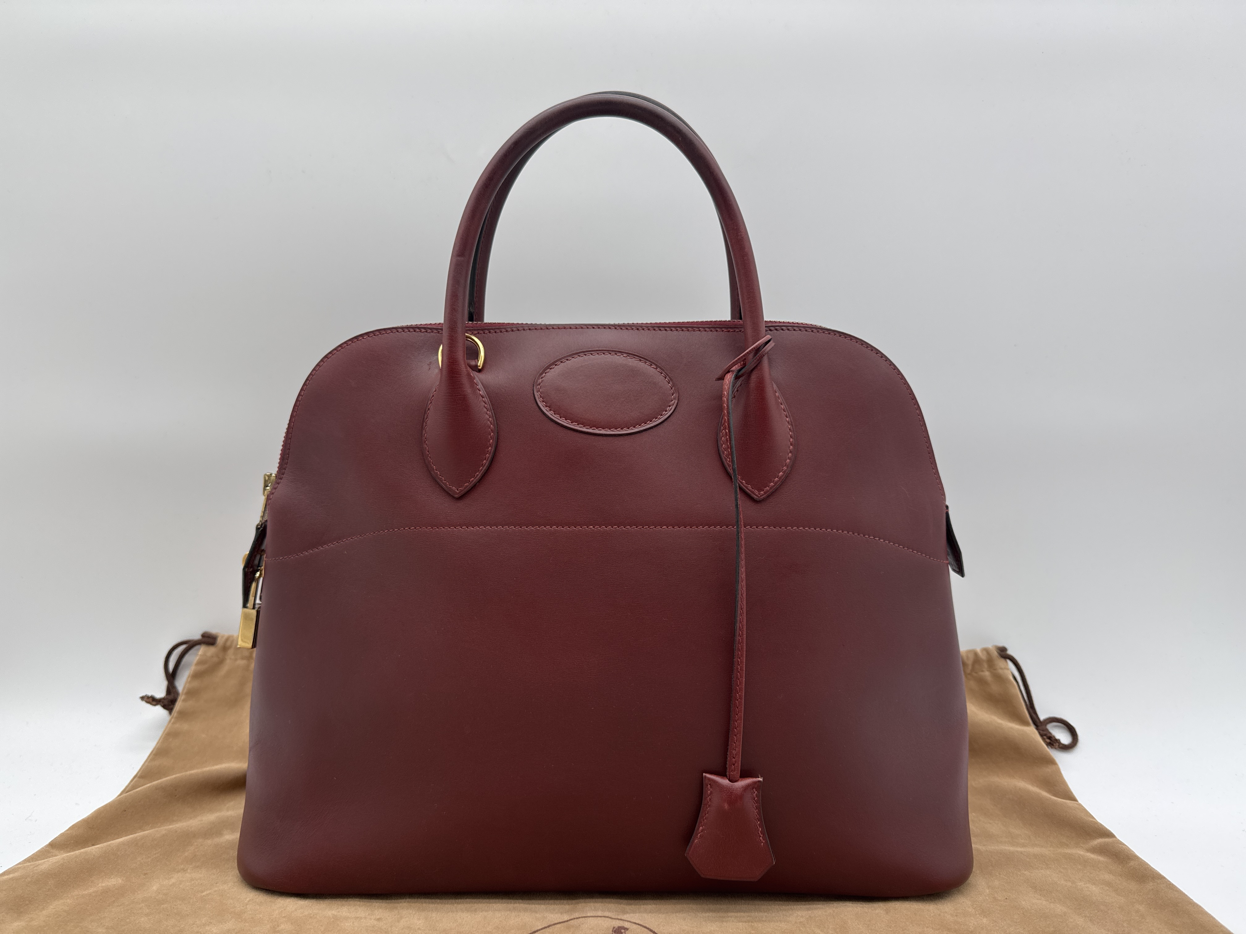 Bolide 35 Box Calf Handbag