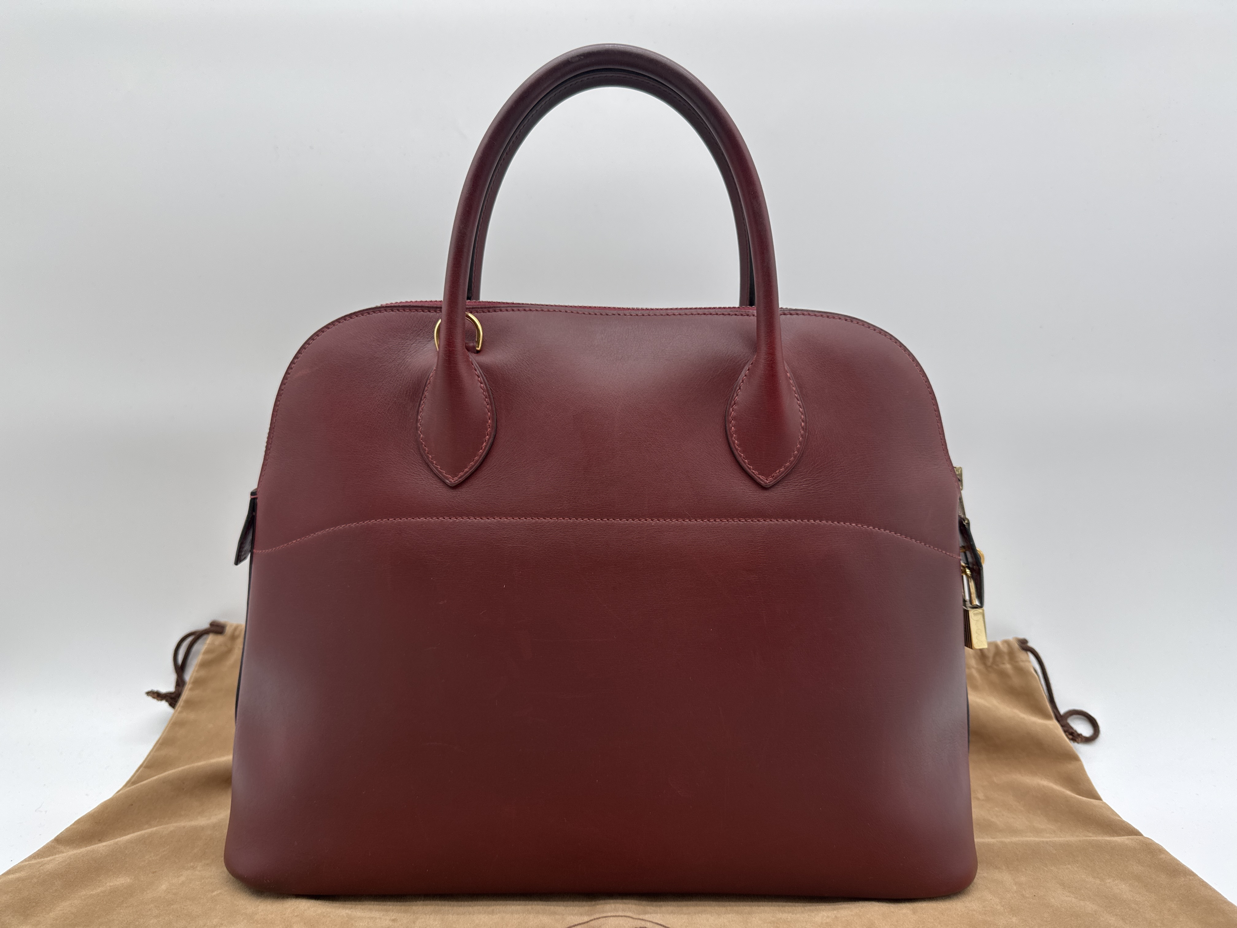 Bolide 35 Box Calf Handbag — view 2