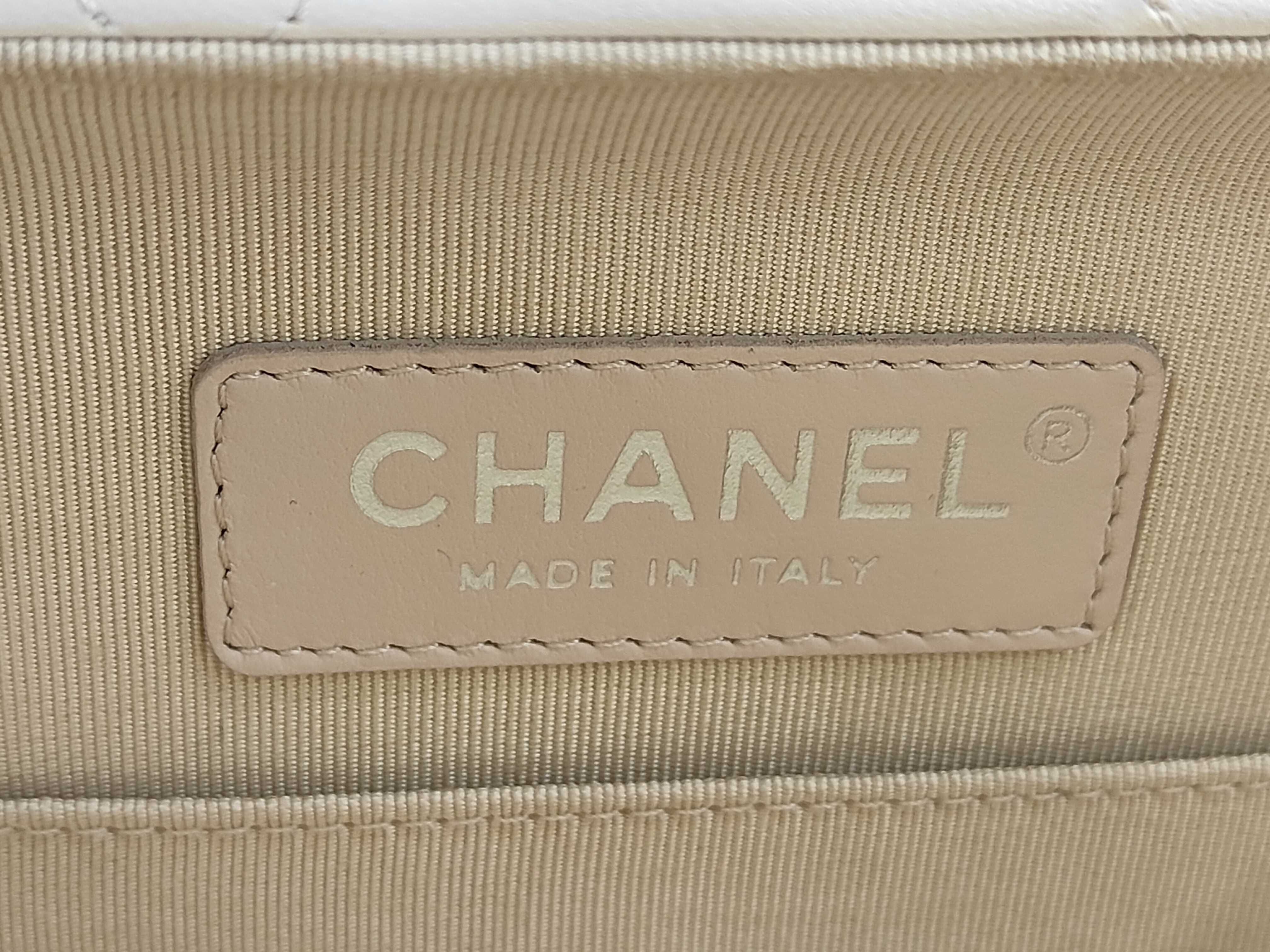 White Matelassé Shoulder Bag — view 12