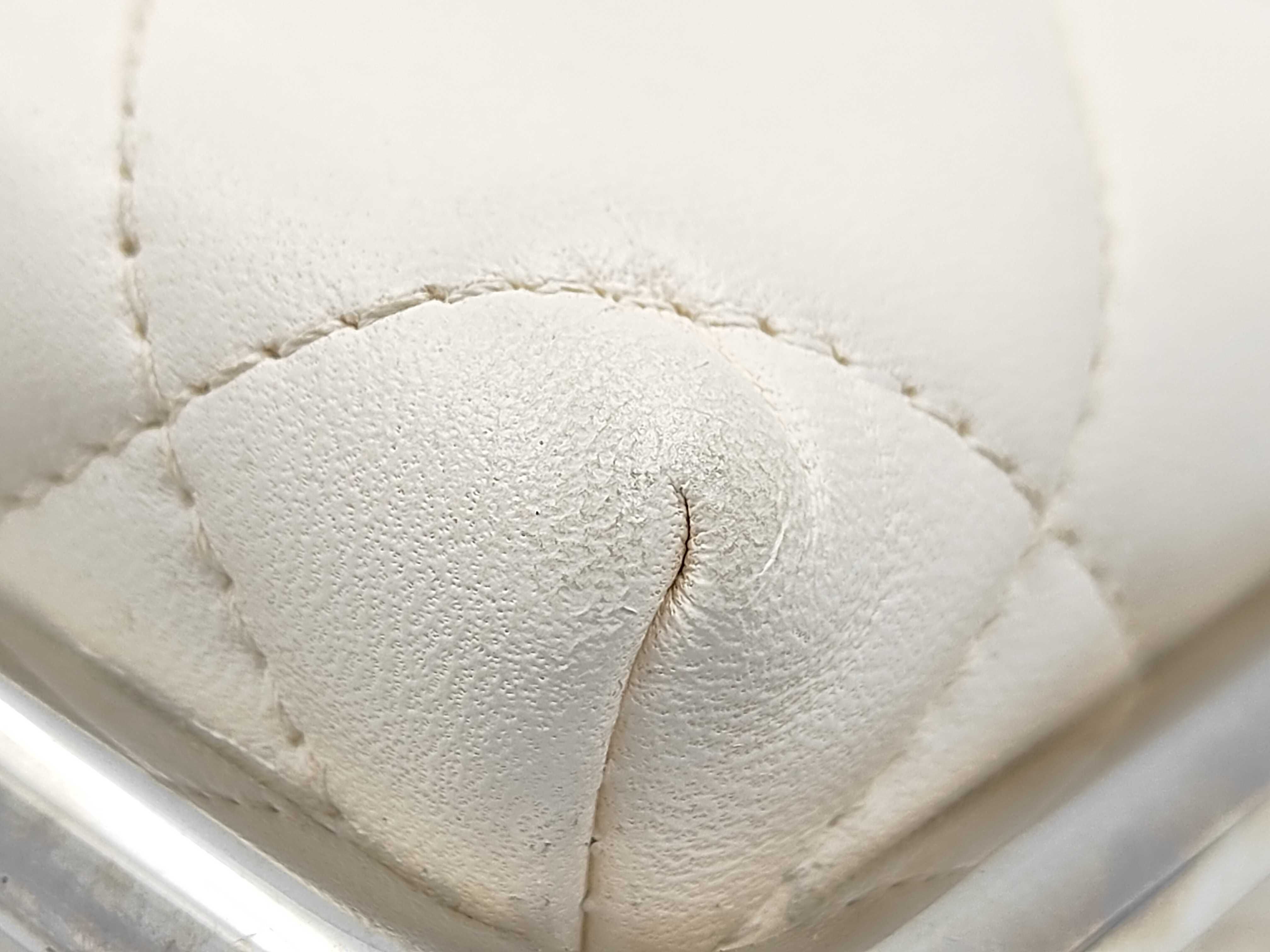 White Matelassé Shoulder Bag — view 8