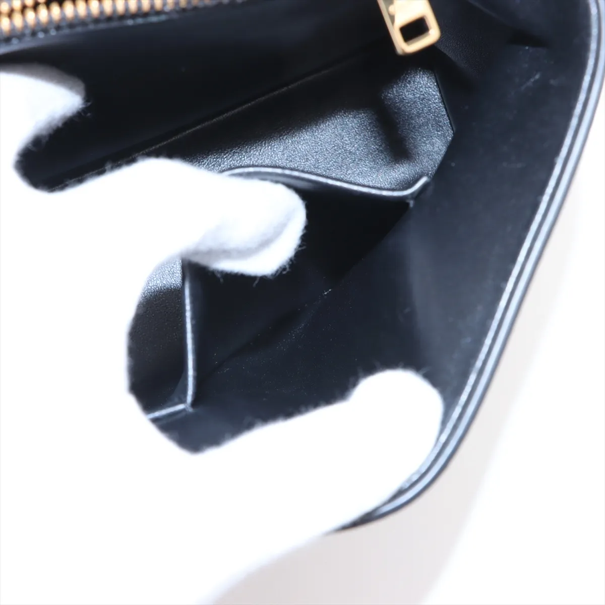 Medium Nino Leather 2WAY Handbag Black — view 12