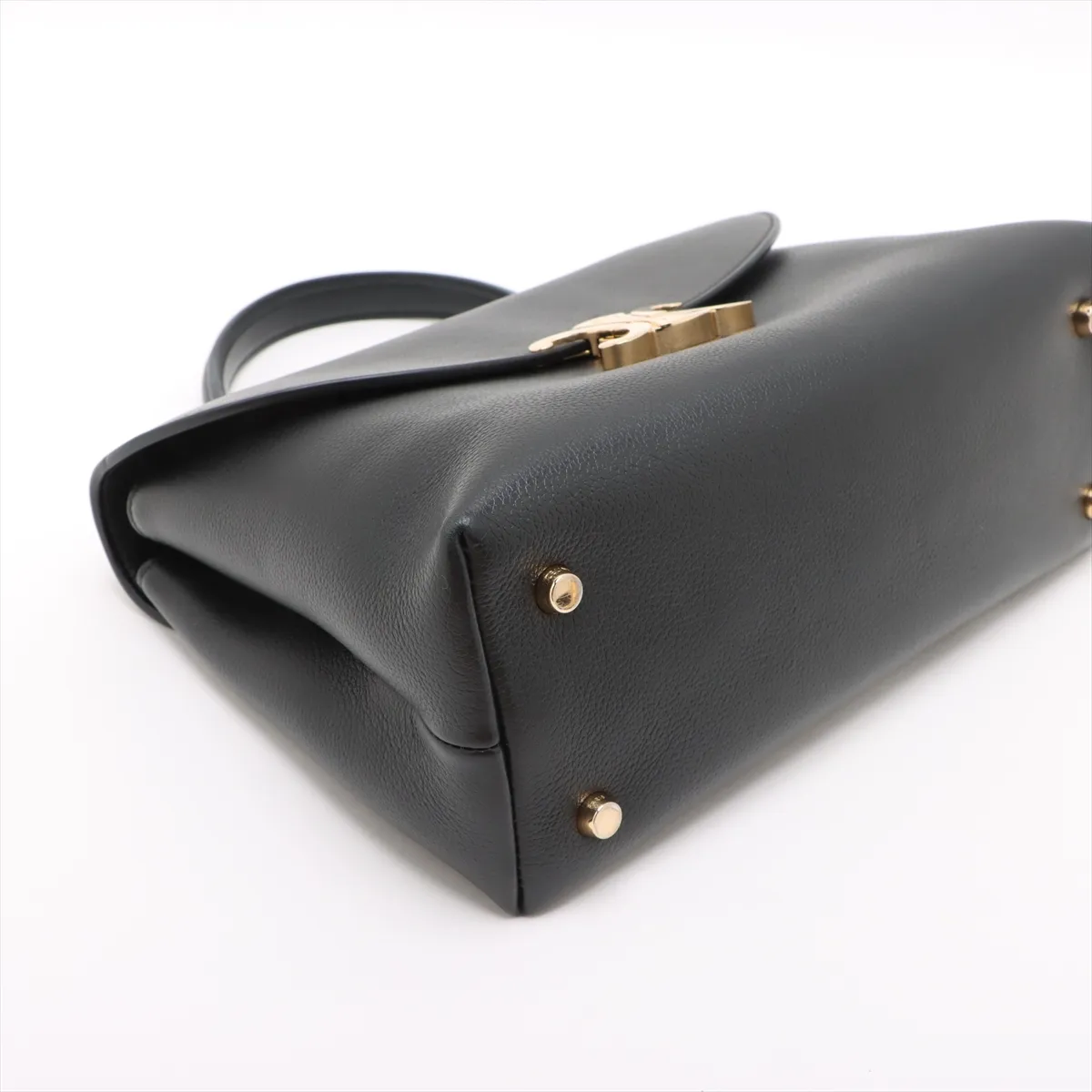 Medium Nino Leather 2WAY Handbag Black — view 4