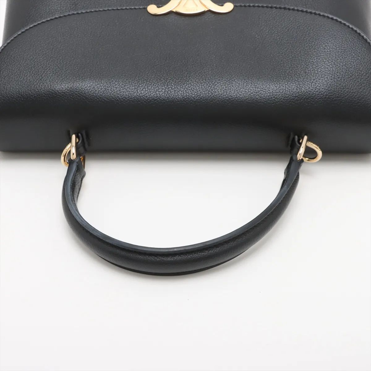 Medium Nino Leather 2WAY Handbag Black — view 5