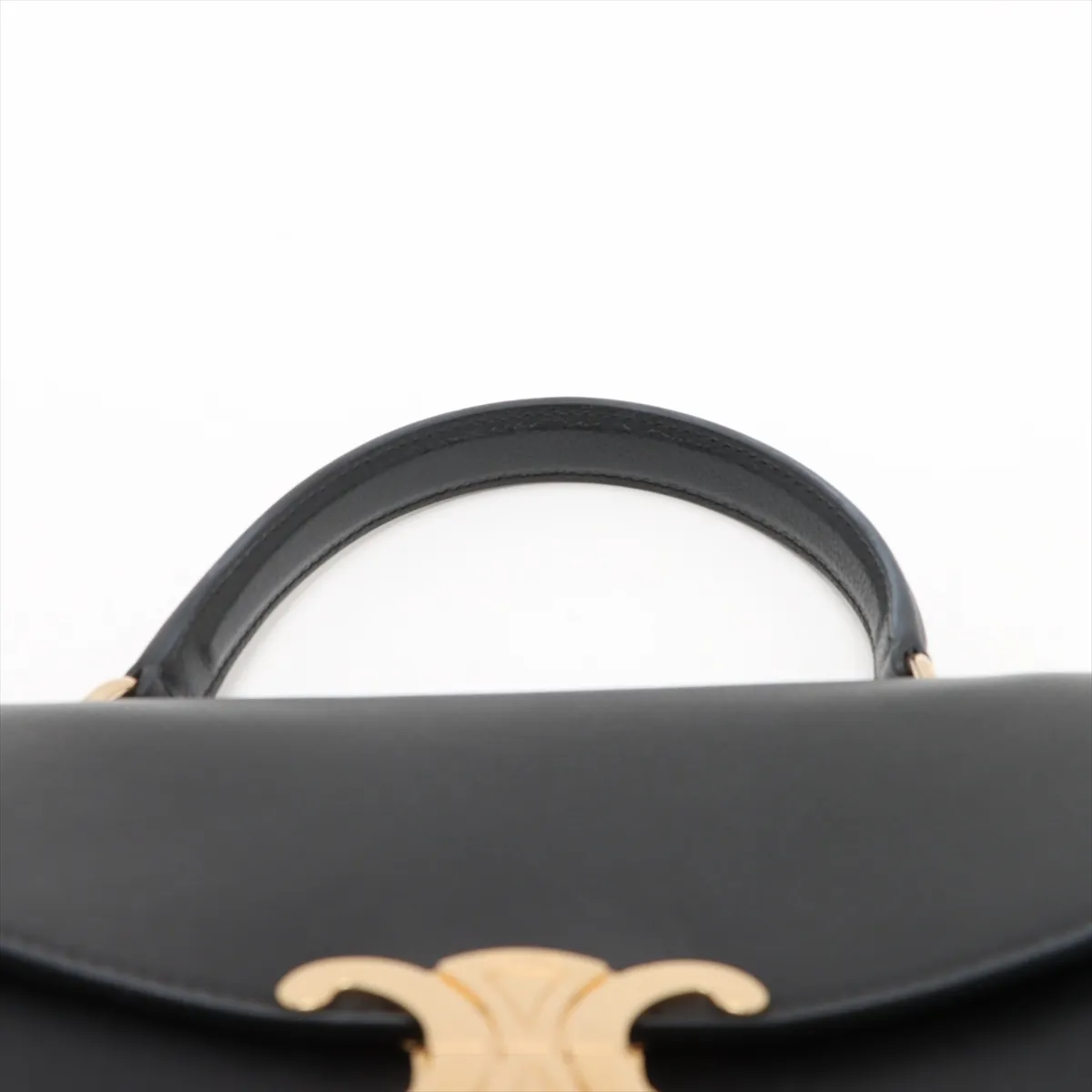 Medium Nino Leather 2WAY Handbag Black — view 6