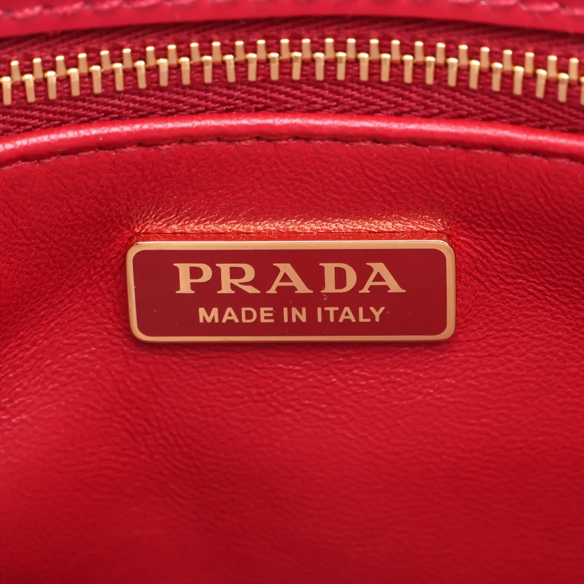 Patent Leather 2-Way Handbag, Red — view 13