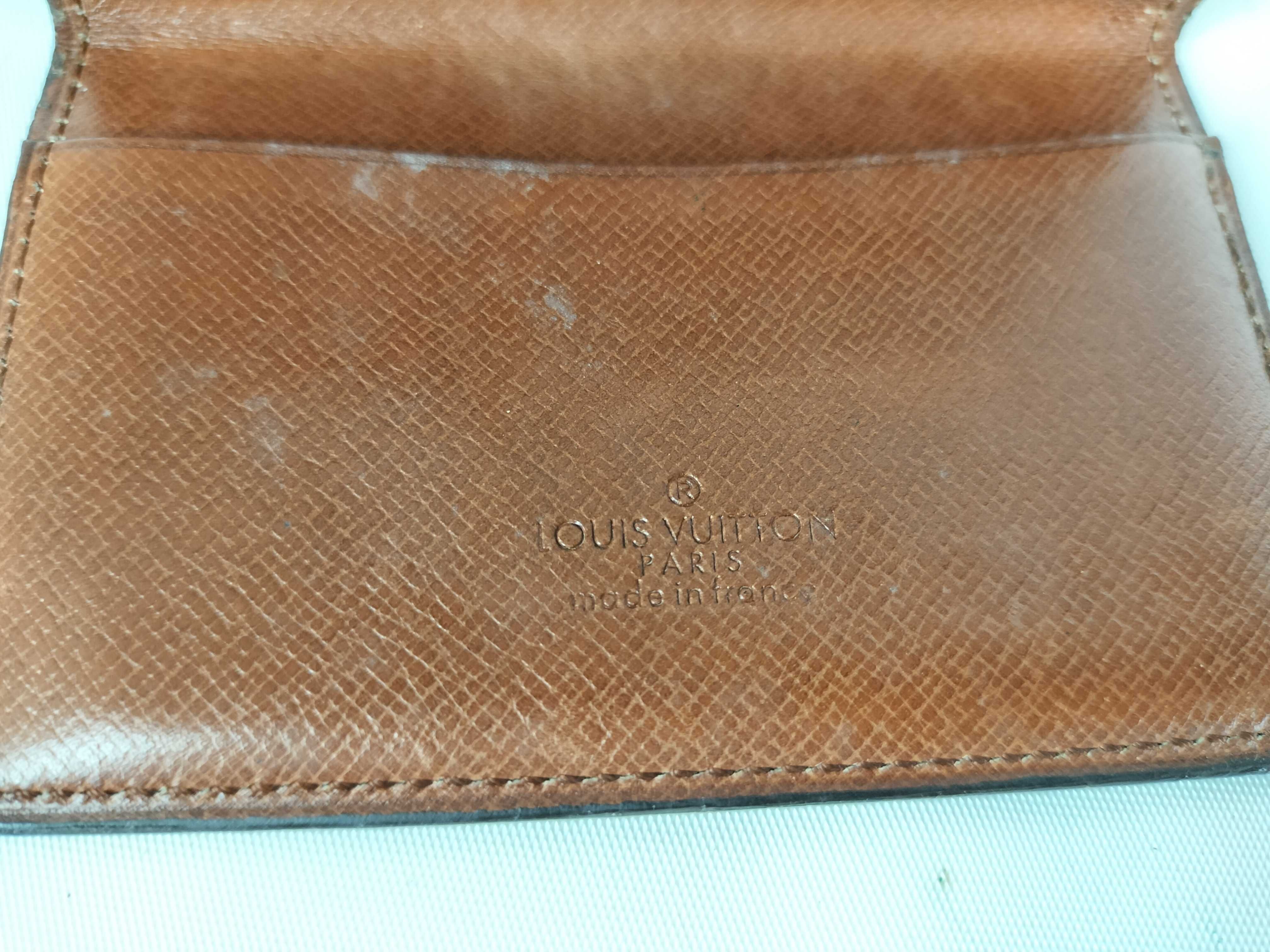 Monogram Business Card Holder Card Case — view 5