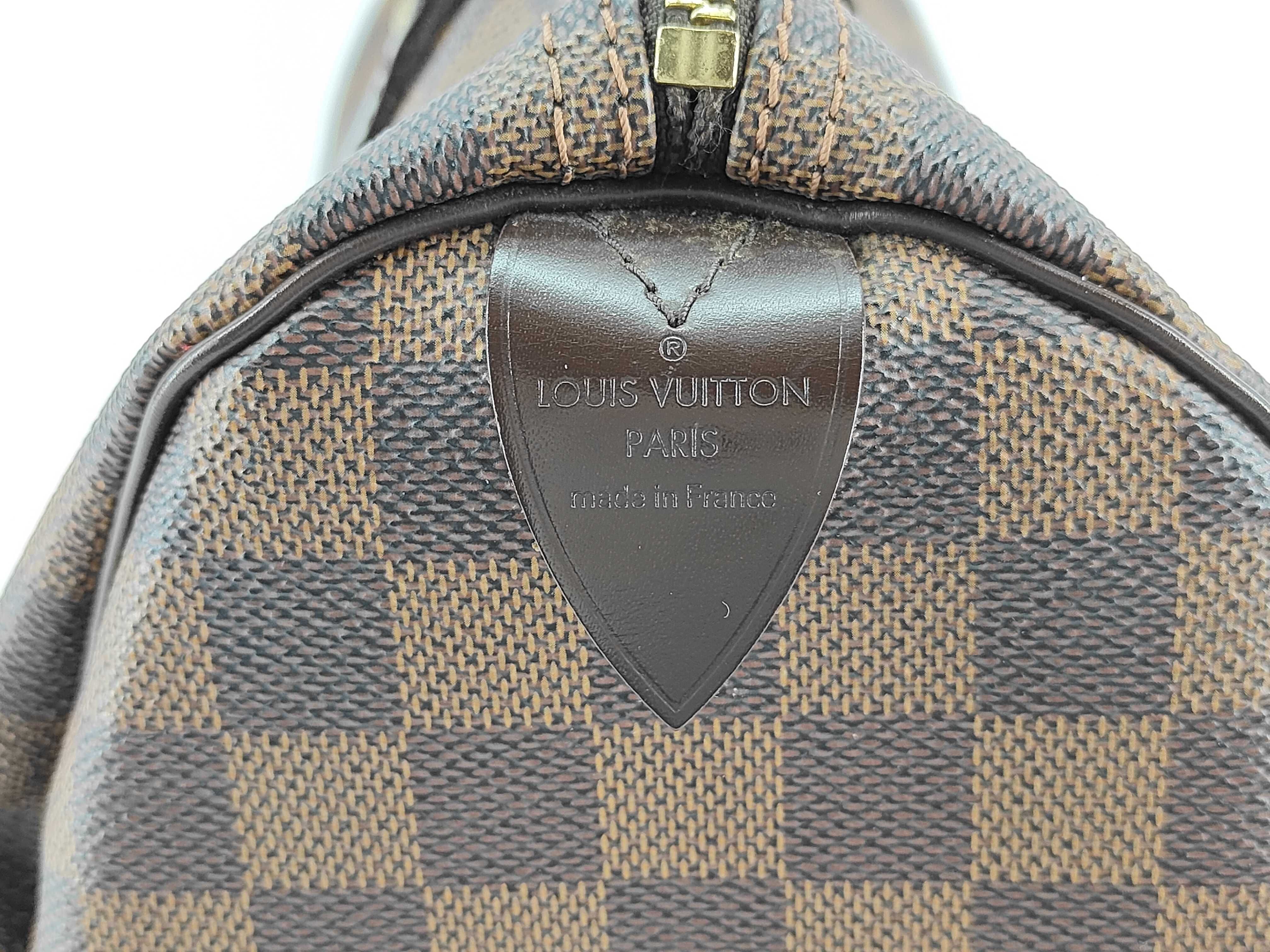 Damier DU- Damier Speedy 30 N41531 DU2028 Boston Bag — view 4