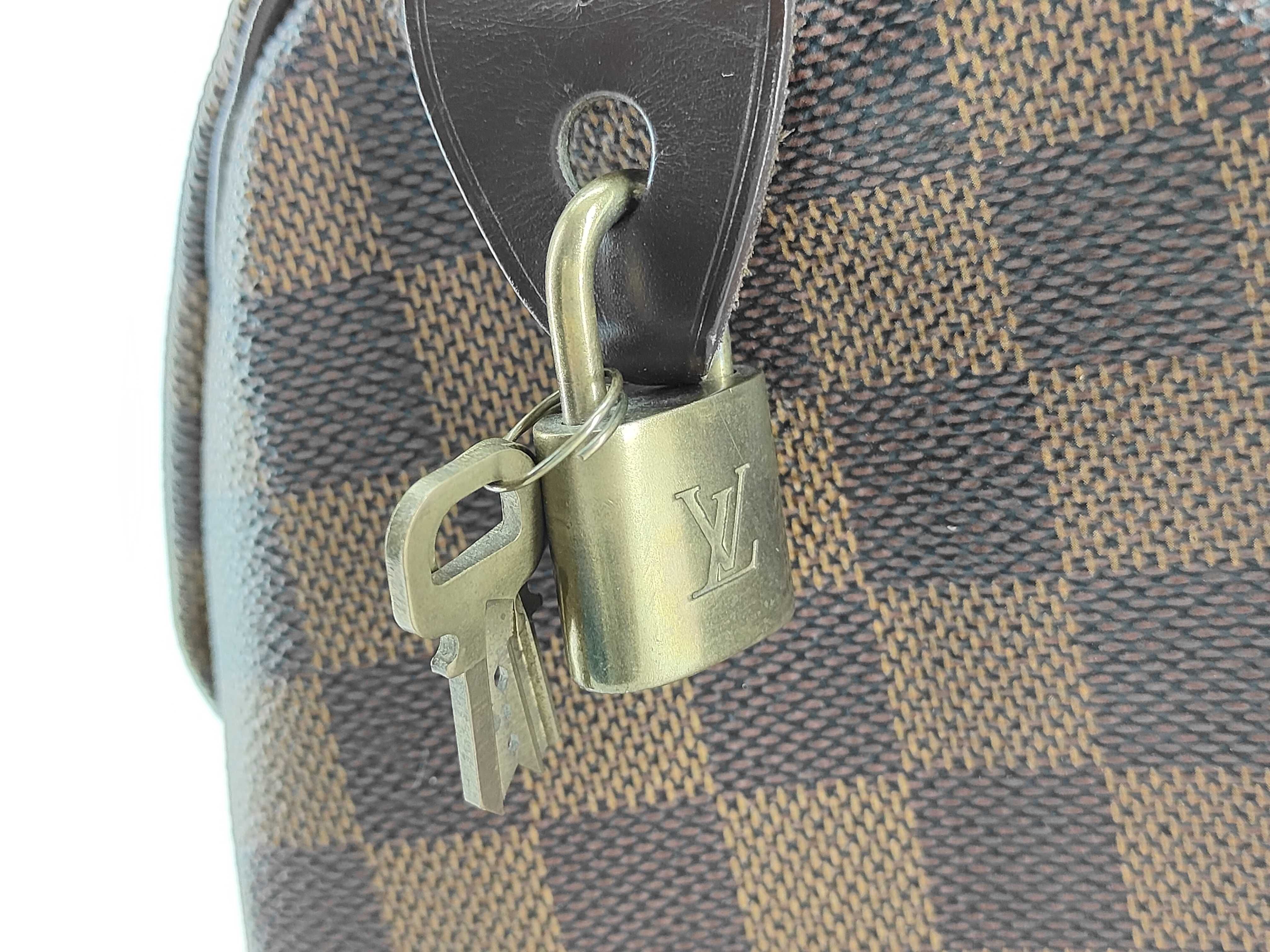 Damier DU- Damier Speedy 30 N41531 DU2028 Boston Bag — view 5