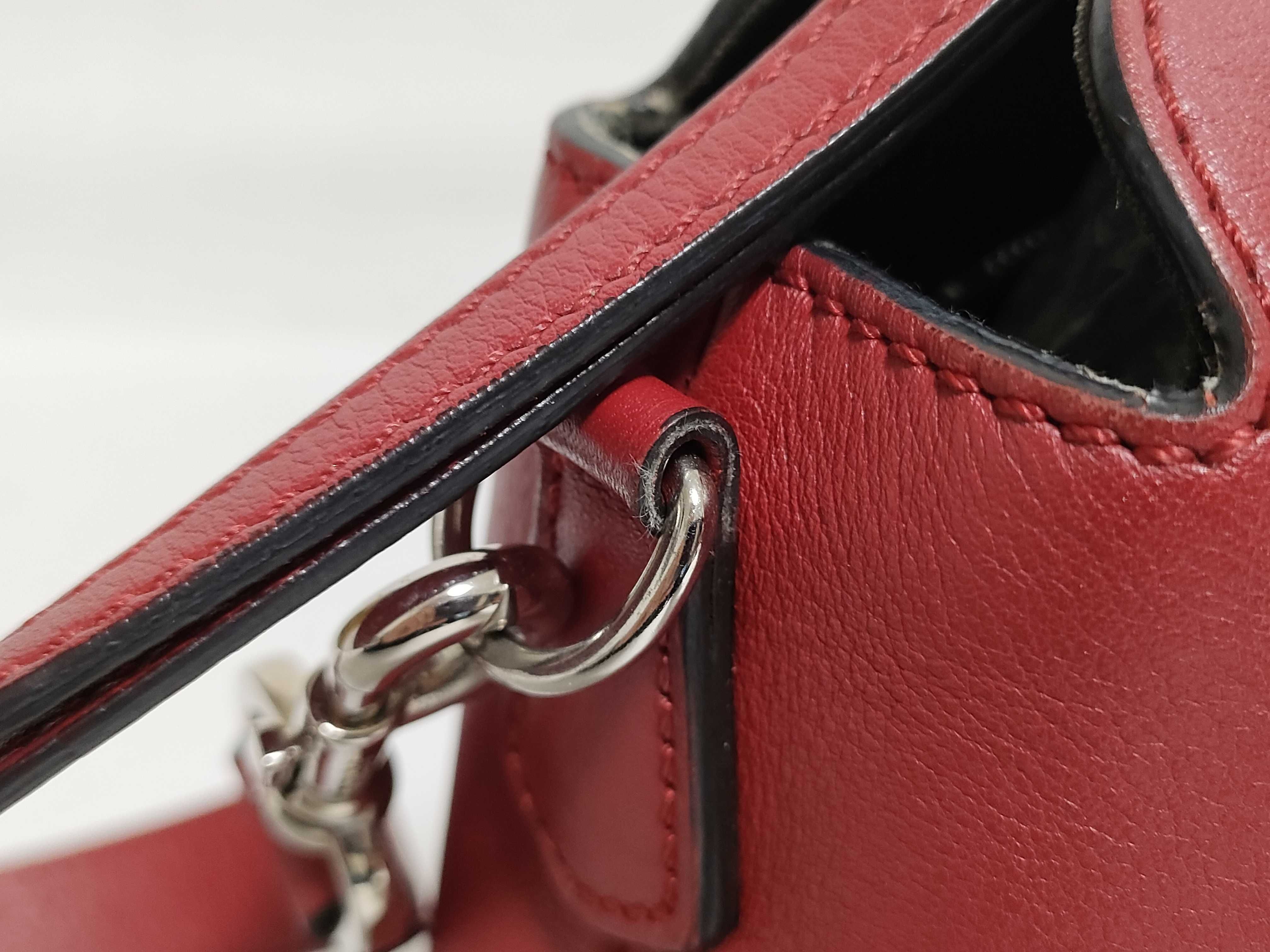 By The Way Medium Leather 2-Way Handbag, Red, 8BL124 (Handbag) — view 5