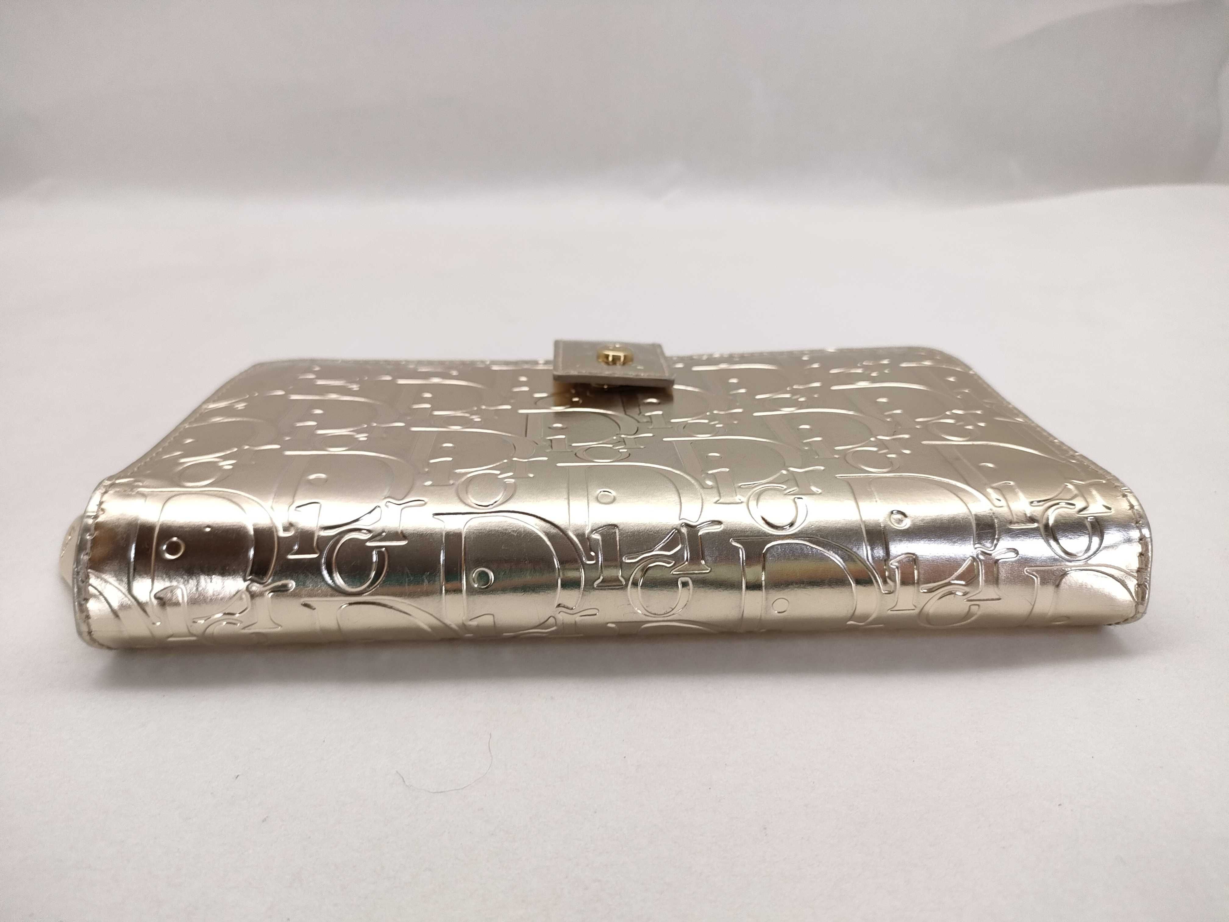 Trotter Dior Long Wallet Gold Trotter Wallet — view 5