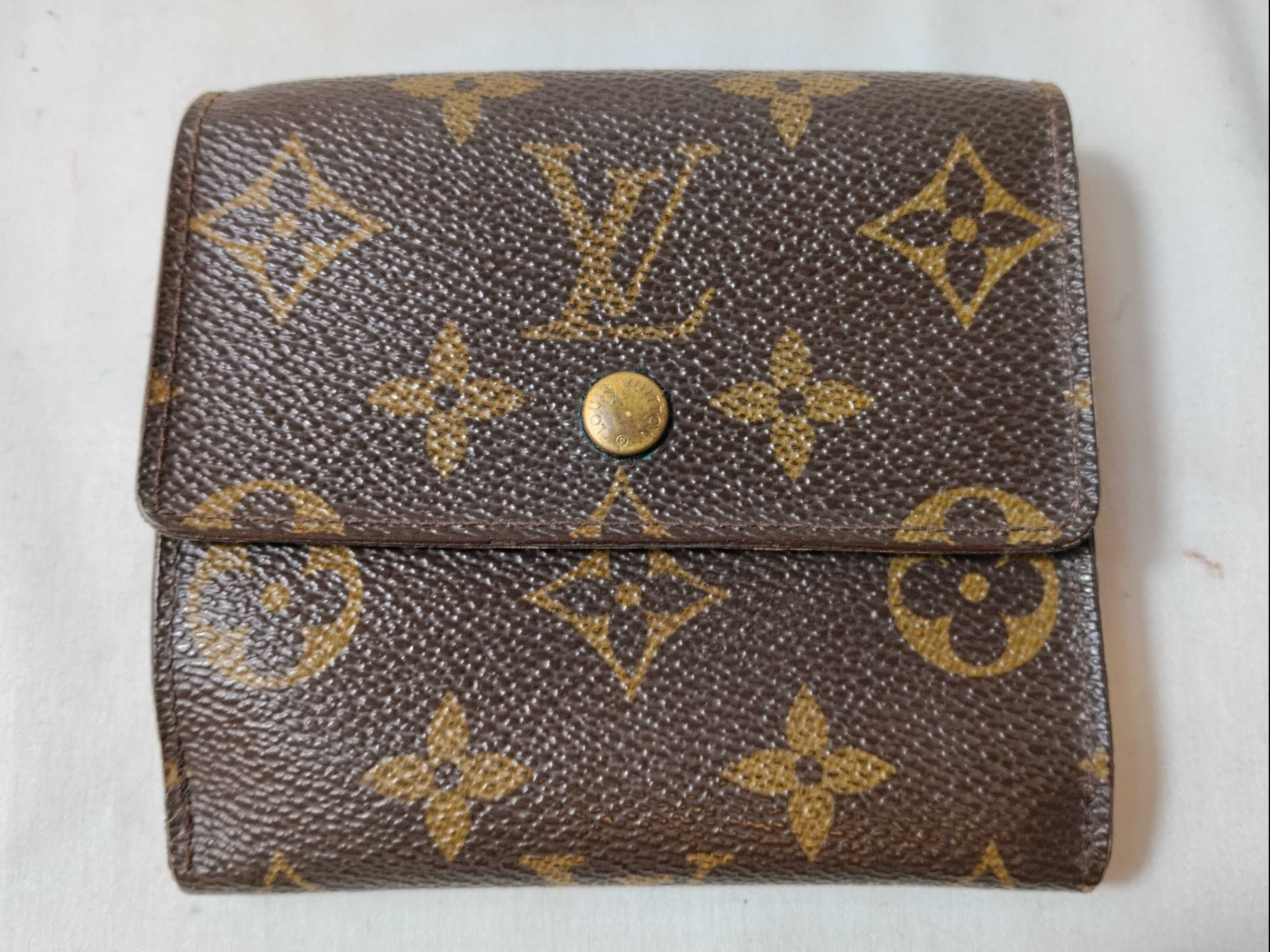 Monogram Double Snap Wallet