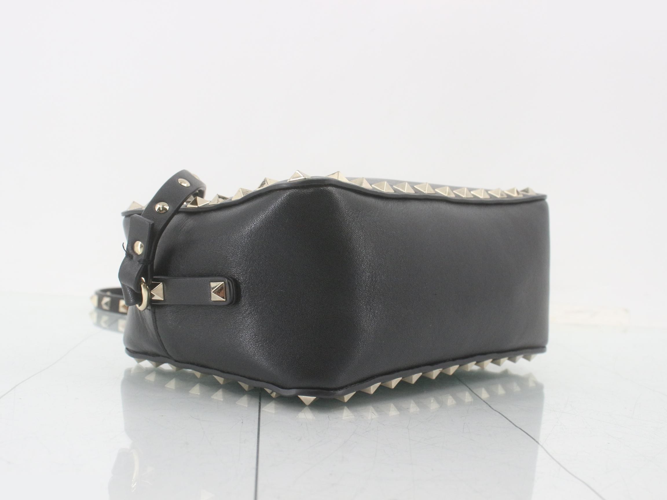 Other lines: Bags/Shoulder bags, Leather, Studs, Black — view 5