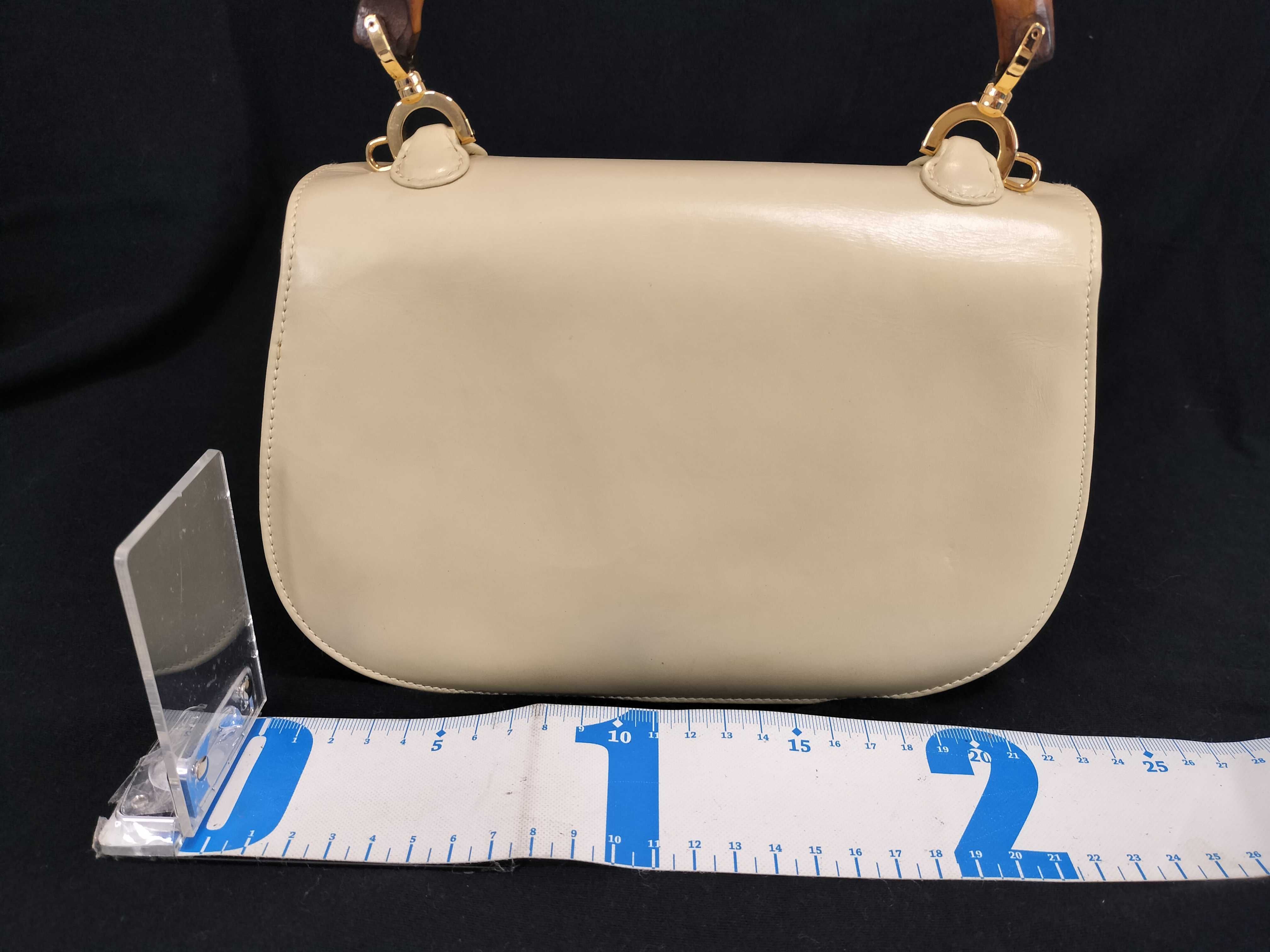 Bamboo 2-Way Handbag, Cream, 000.406.0188 (Handbag) — view 2