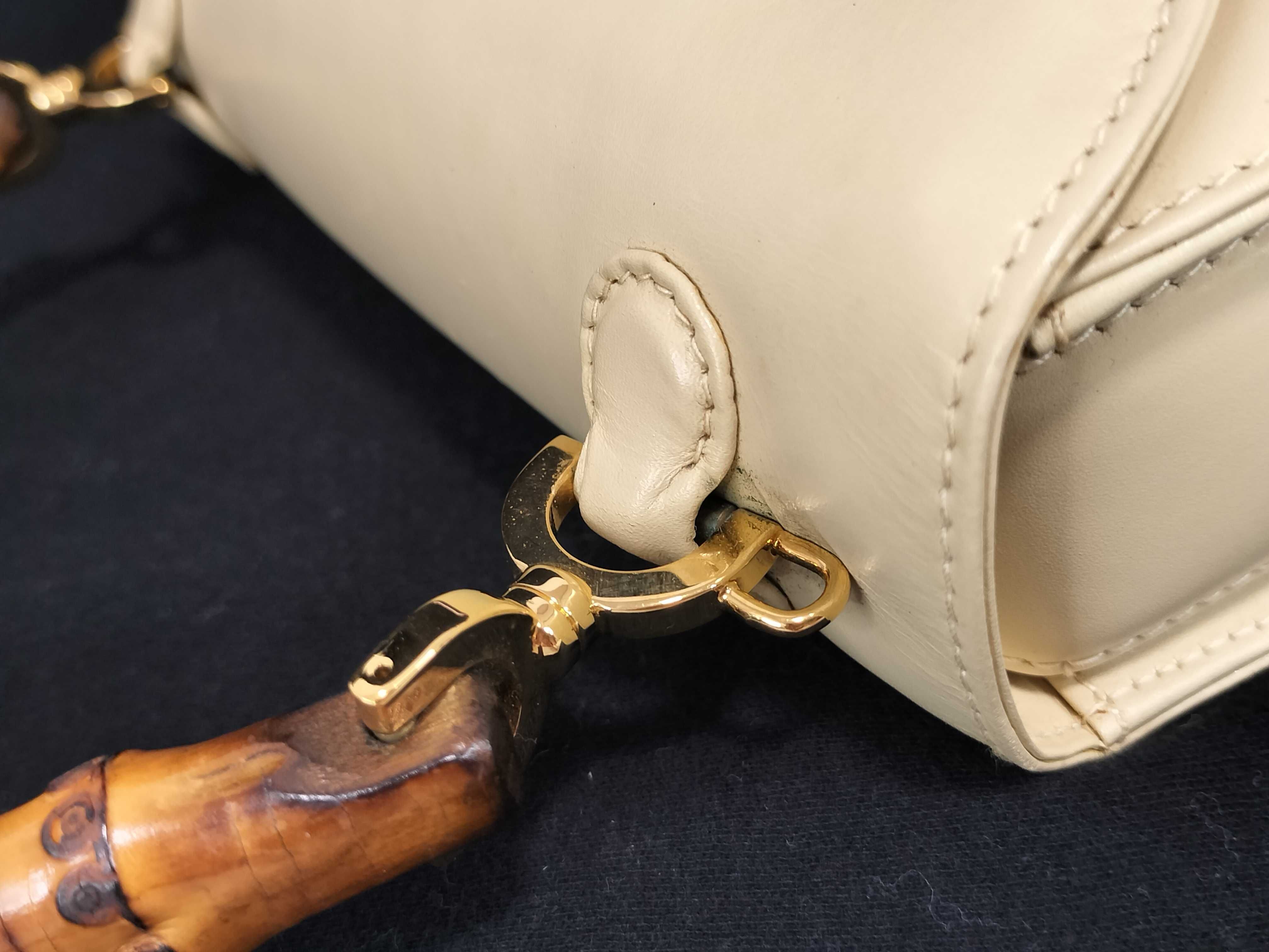 Bamboo 2-Way Handbag, Cream, 000.406.0188 (Handbag) — view 5