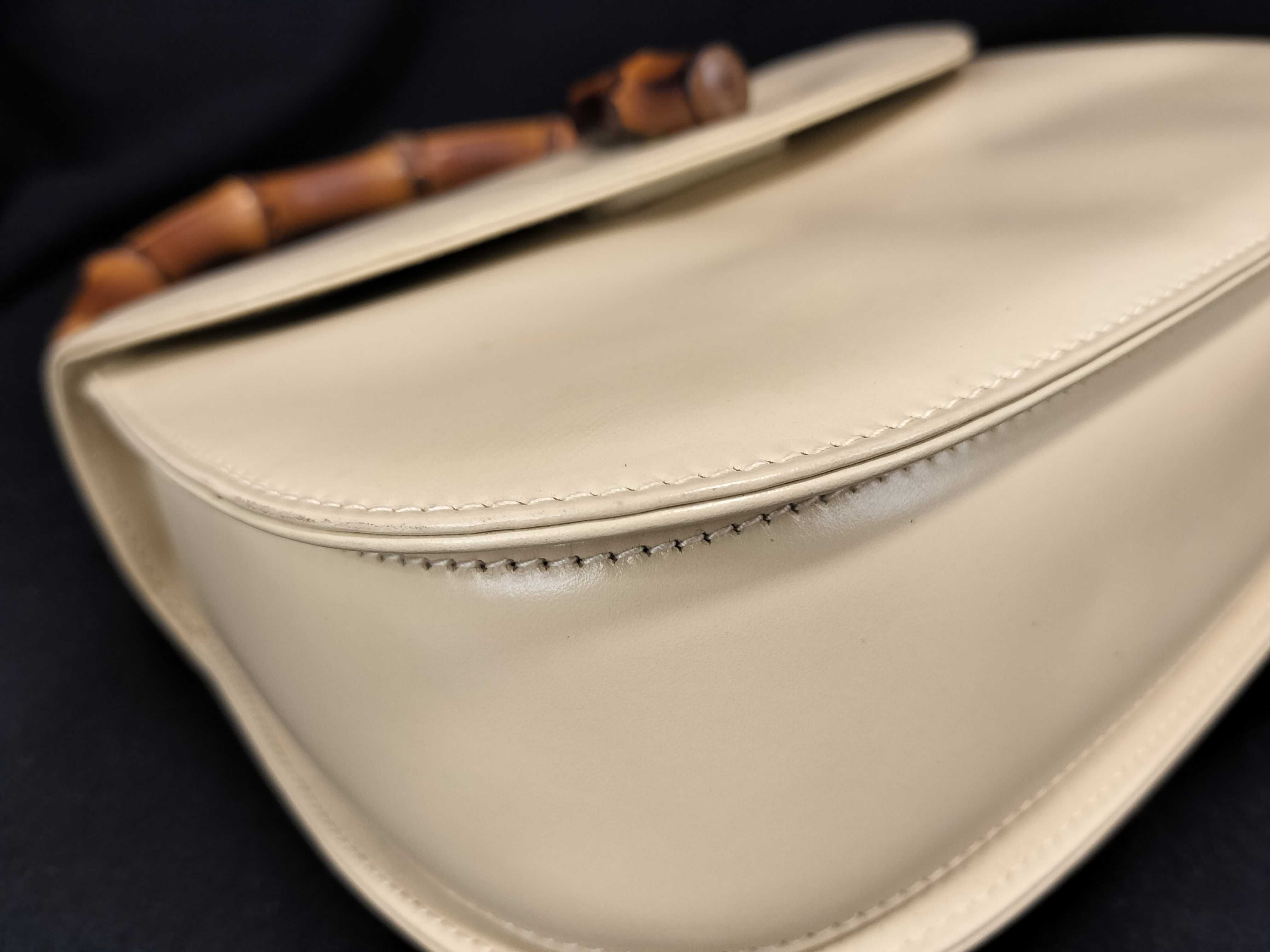 Bamboo 2-Way Handbag, Cream, 000.406.0188 (Handbag) — view 6