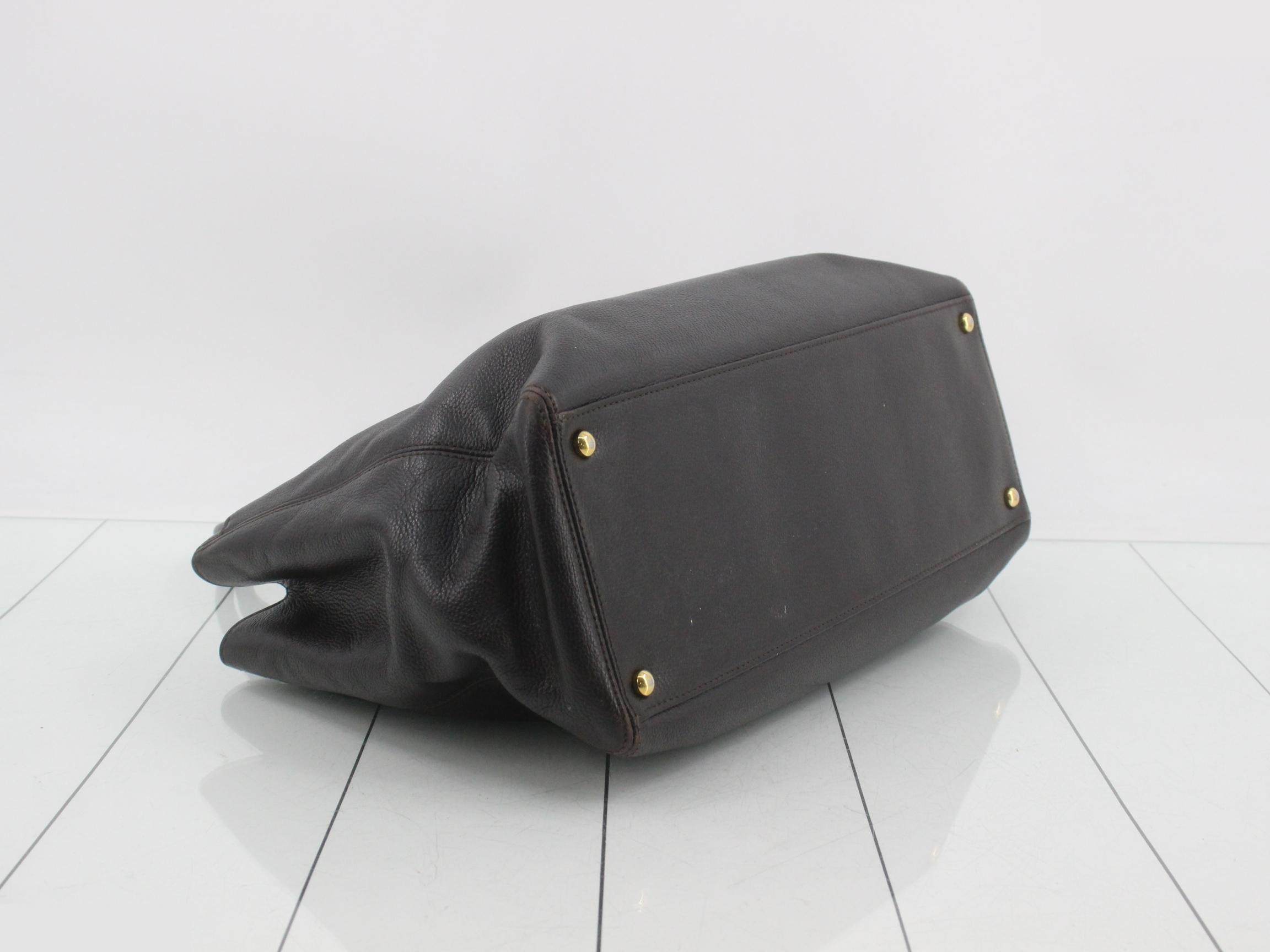 Executive Caviar Skin Tote Bag — view 5