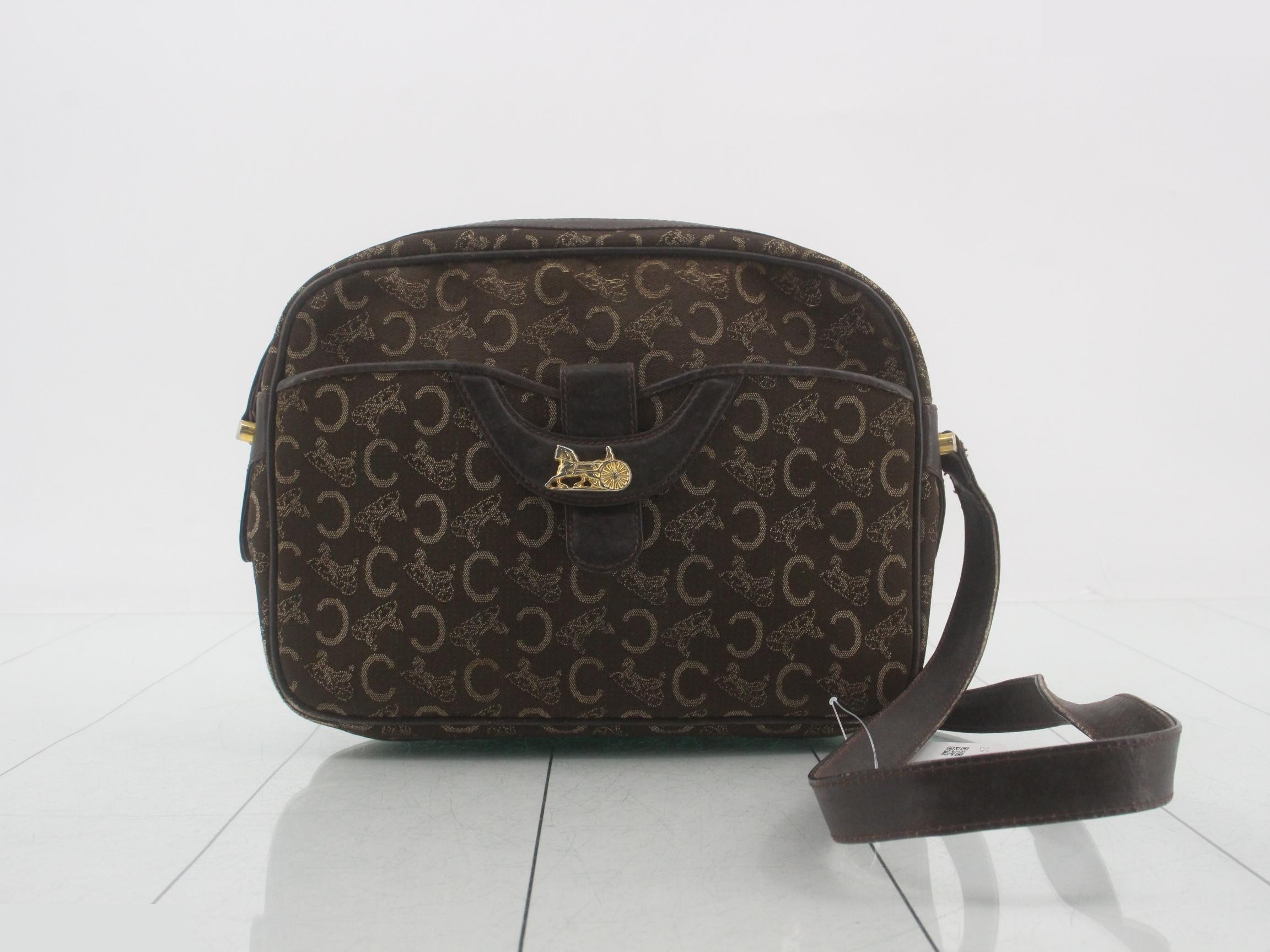 C Macadam Shoulder Bag