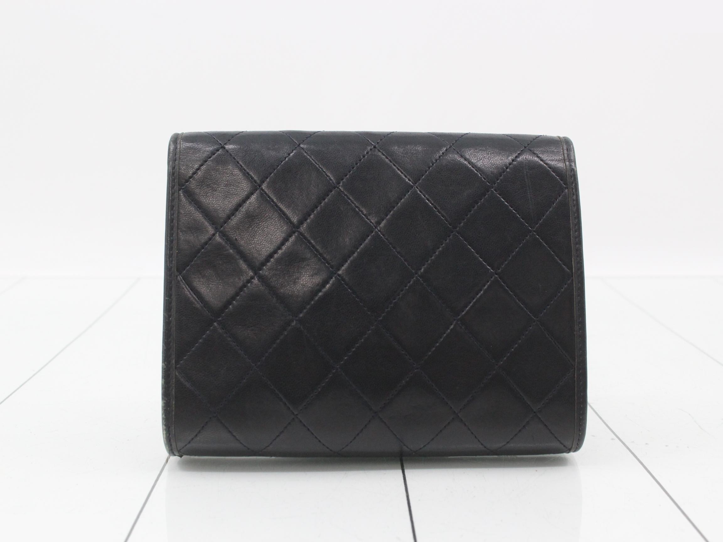 Matelassé Chain Pouch Shoulder Bag — view 2