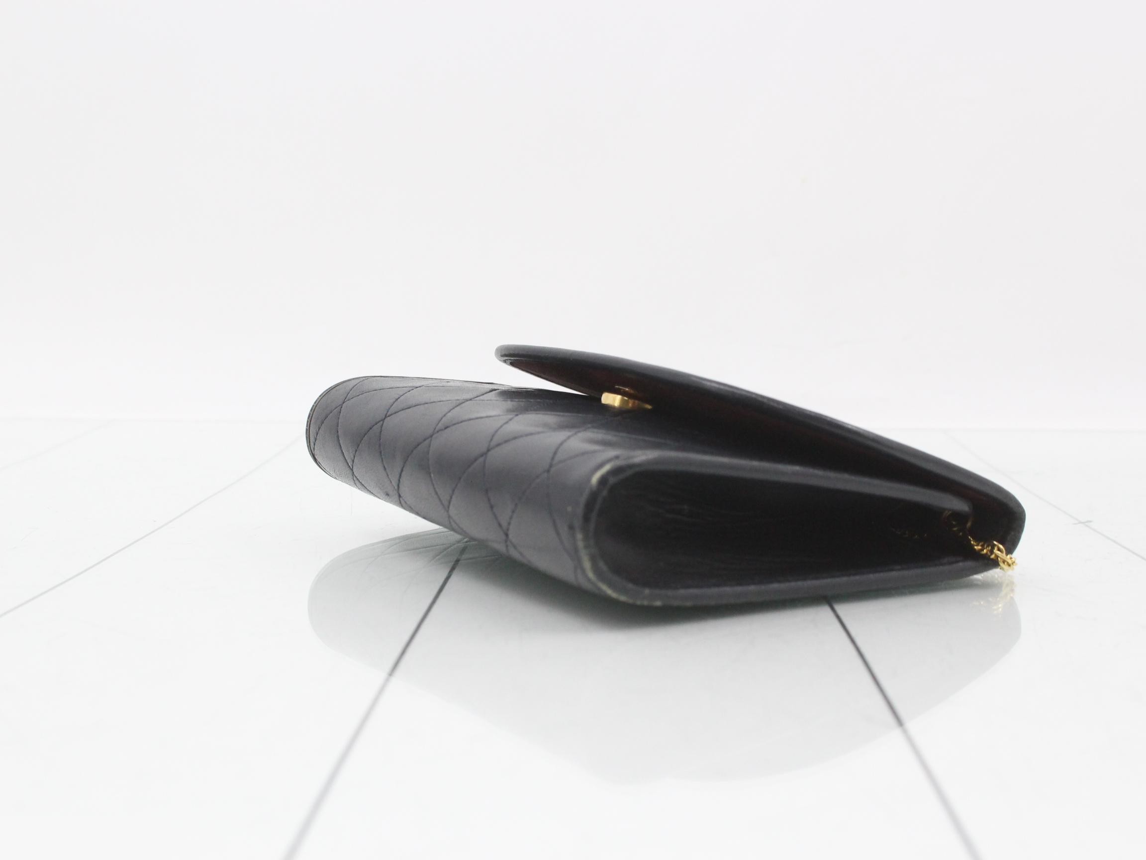 Matelassé Chain Pouch Shoulder Bag — view 6