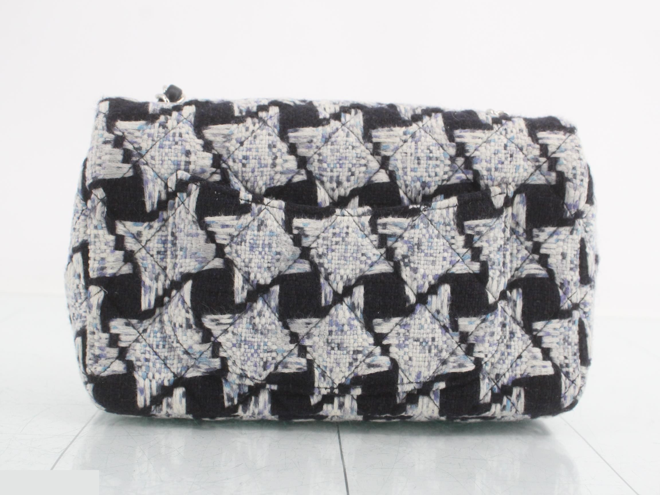 Tweed Coco Mark Chain Shoulder Bag — view 2