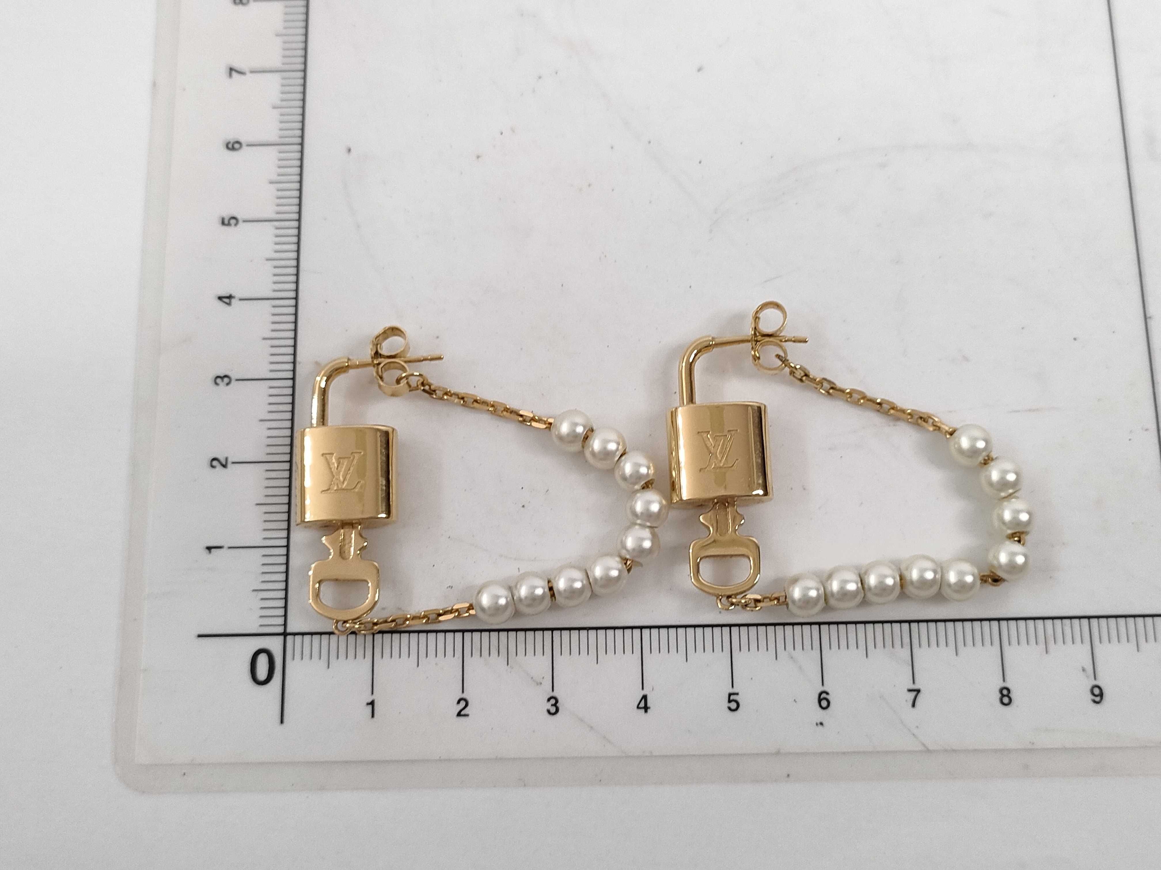 Pearl Rock Earrings (with pouch) — view 9