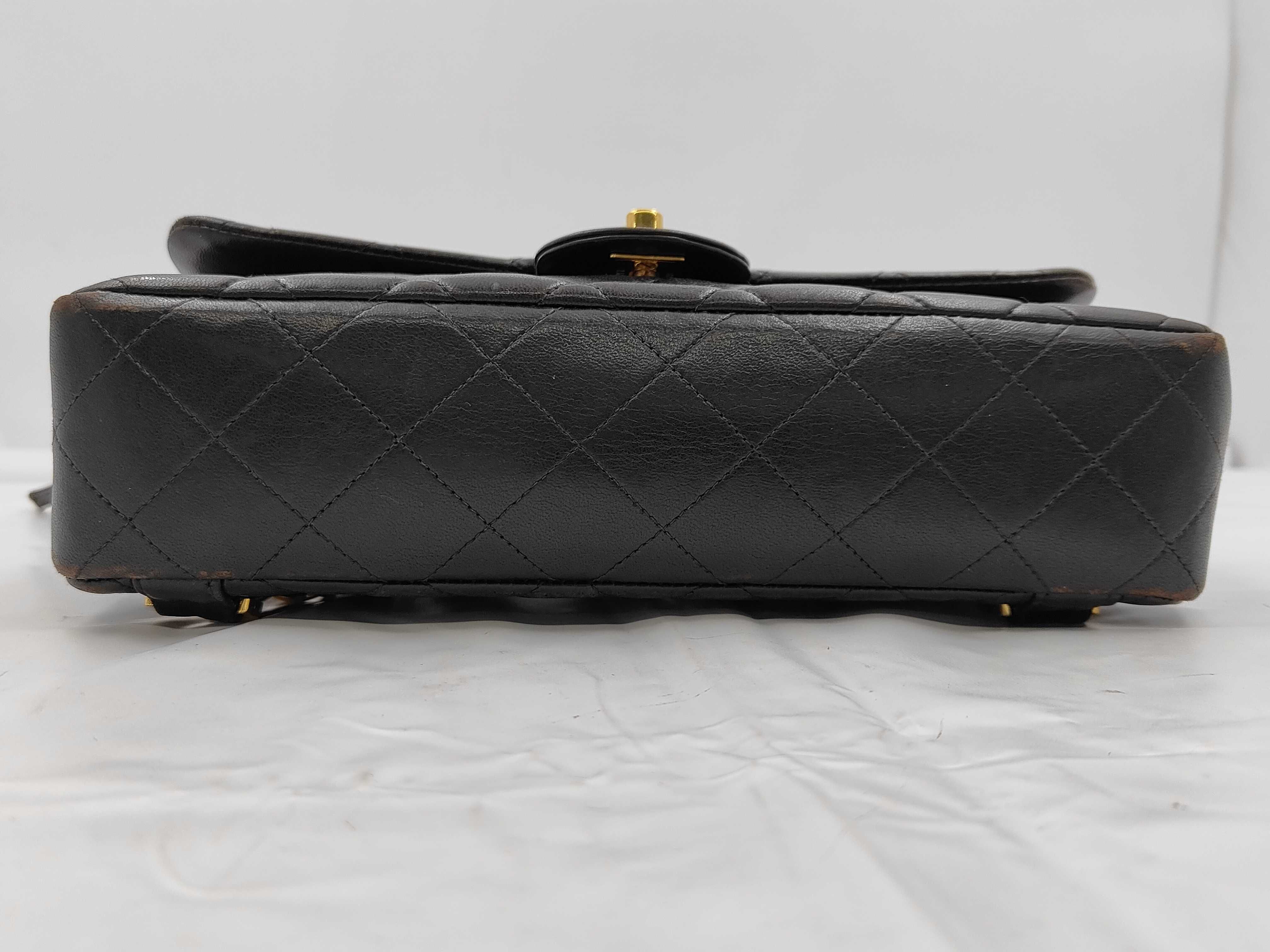 Matelassé Black Backpack — view 6