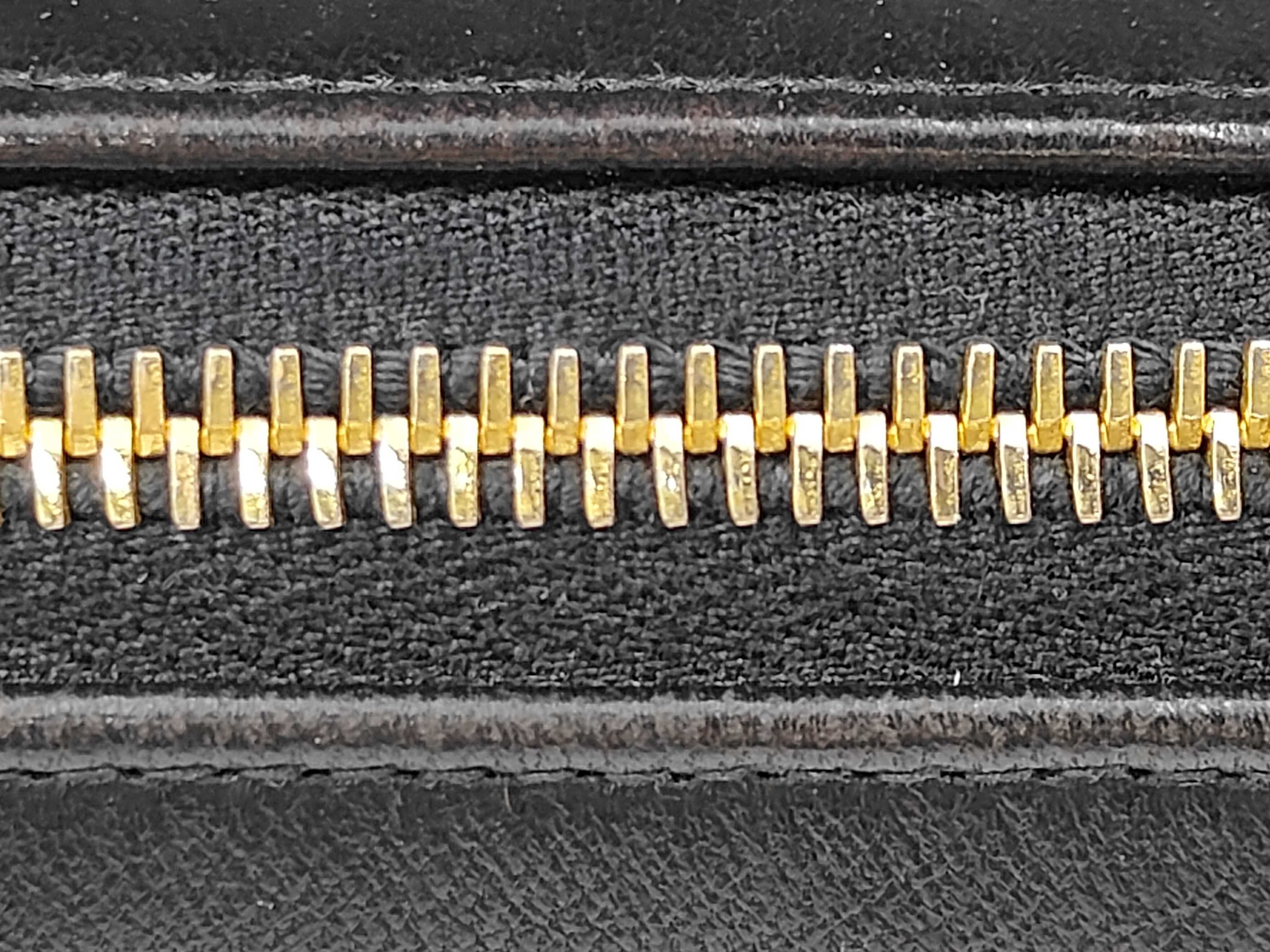 Matelassé Black Backpack — view 7