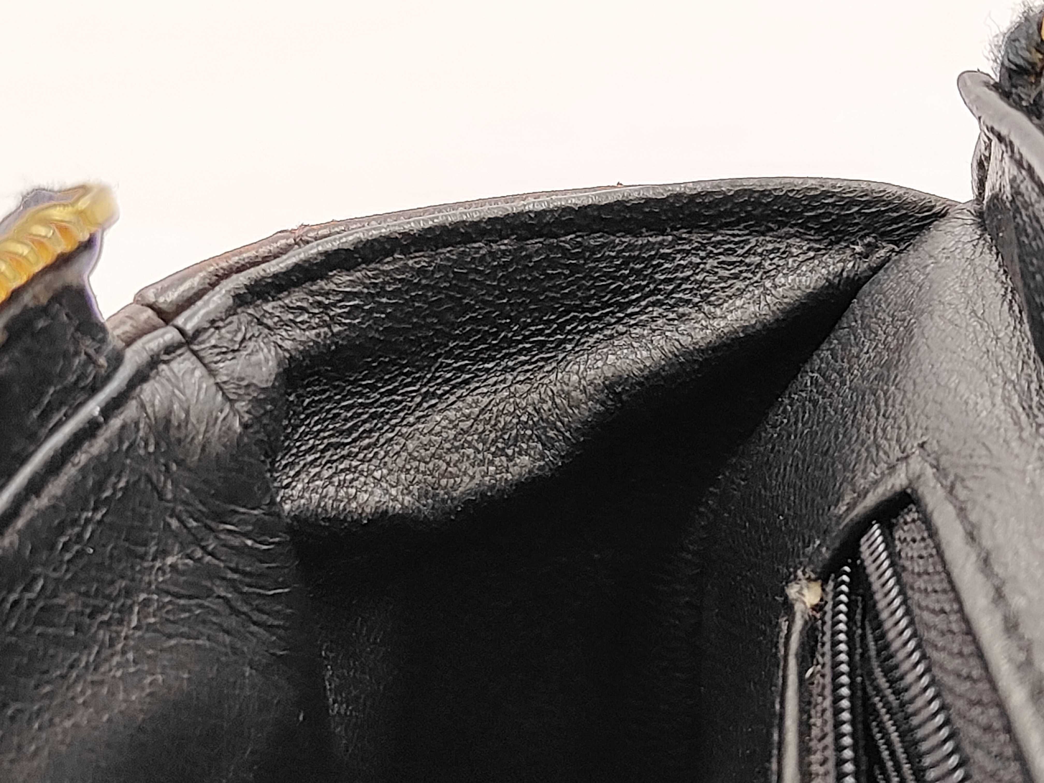 Matelassé Black Backpack — view 9