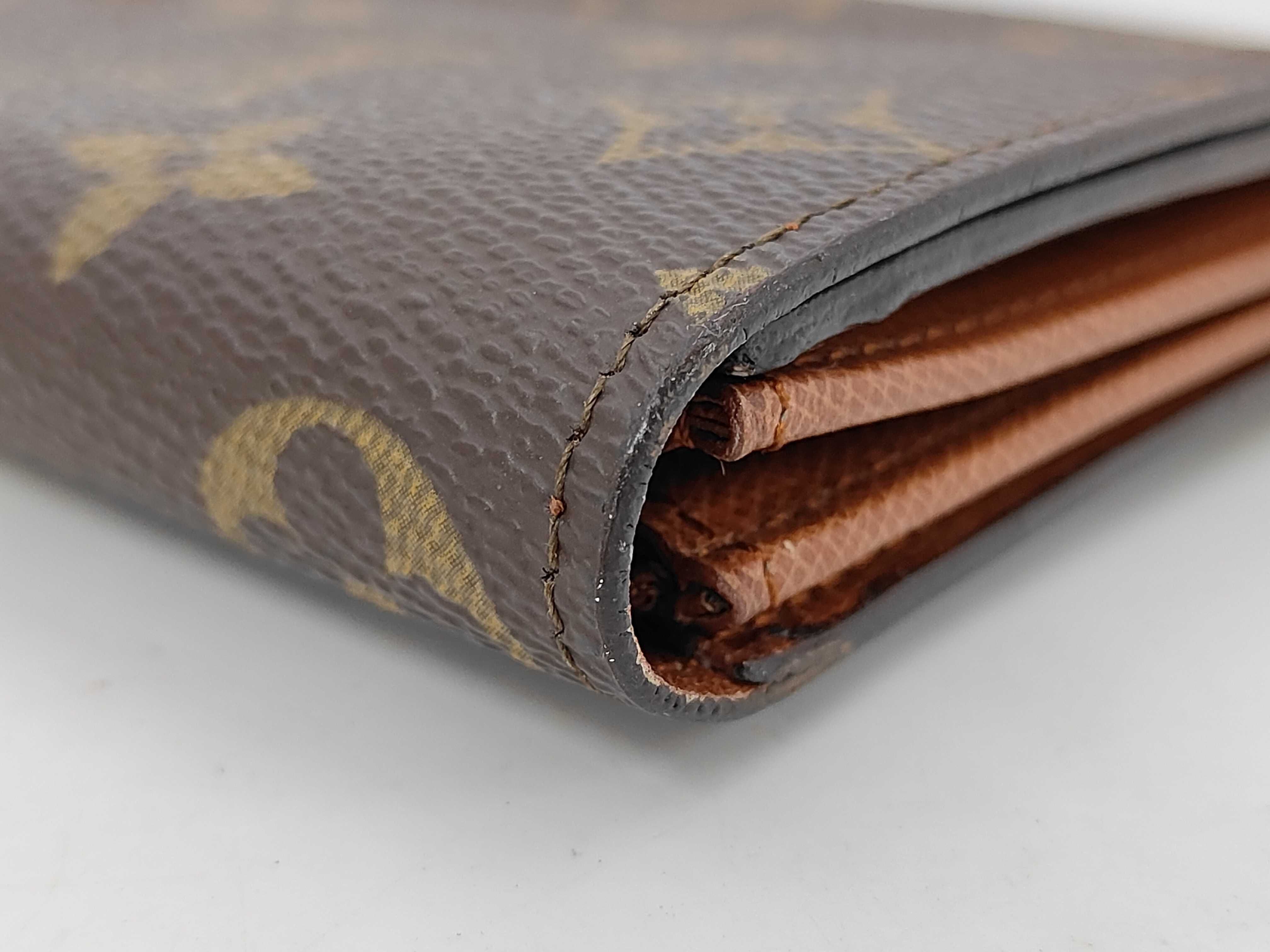 Monogram Louis Vuitton Monogram Pochette Portemonnaie Credit 874AN Wallet — view 3