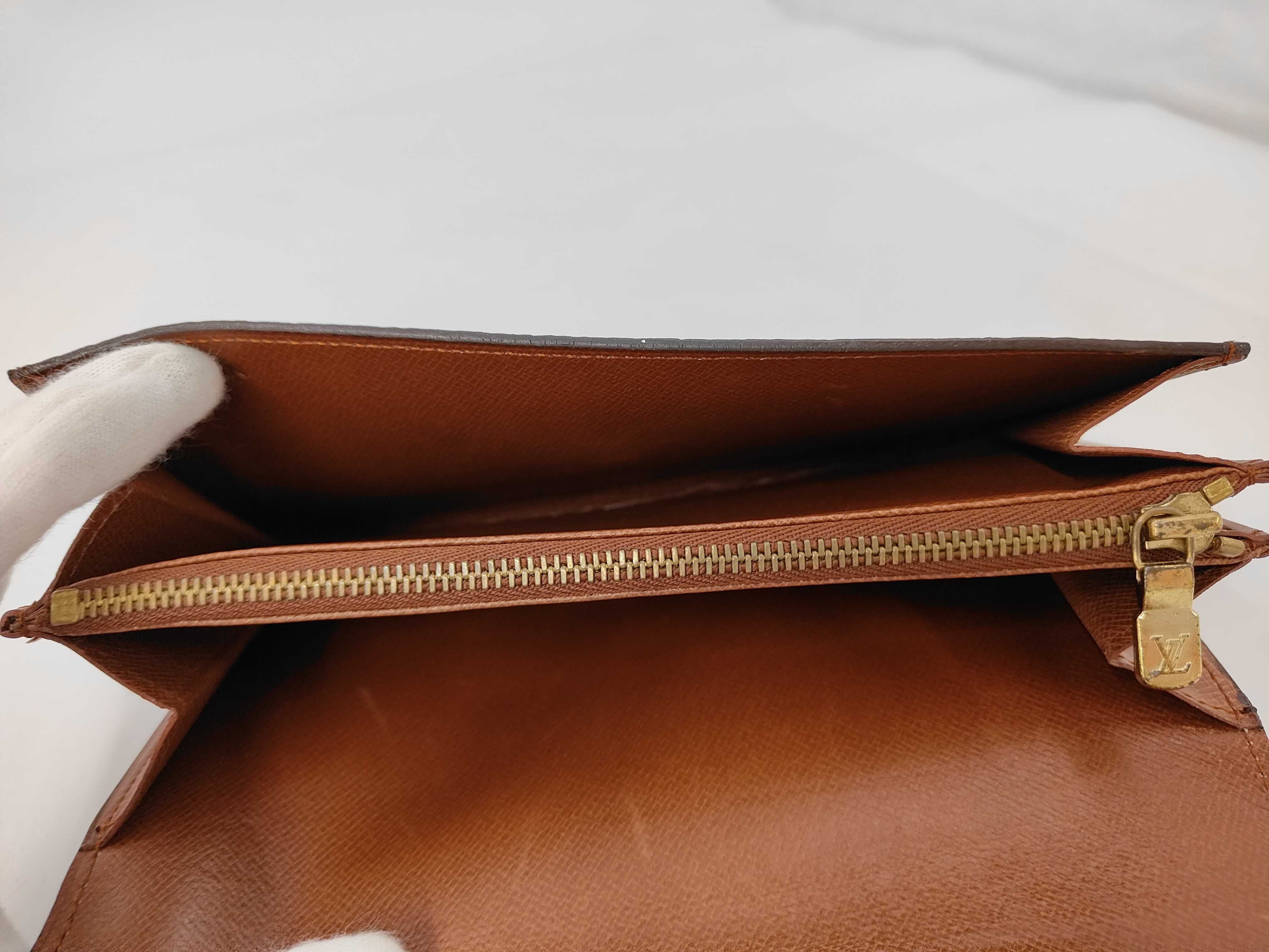 Monogram Louis Vuitton Monogram Pochette Portemonnaie Credit 874AN Wallet — view 5