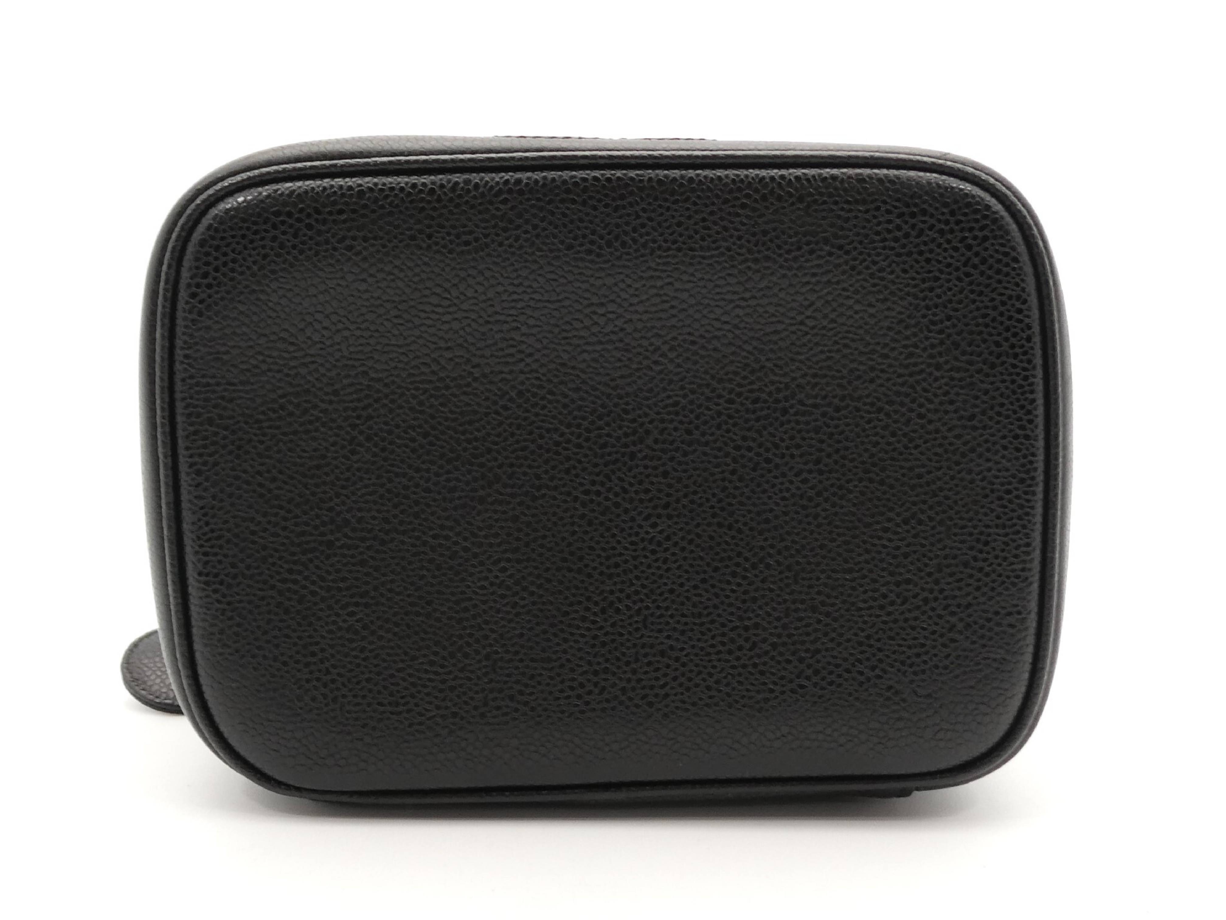 Caviar Skin Coco Mark Vanity Bag — view 5