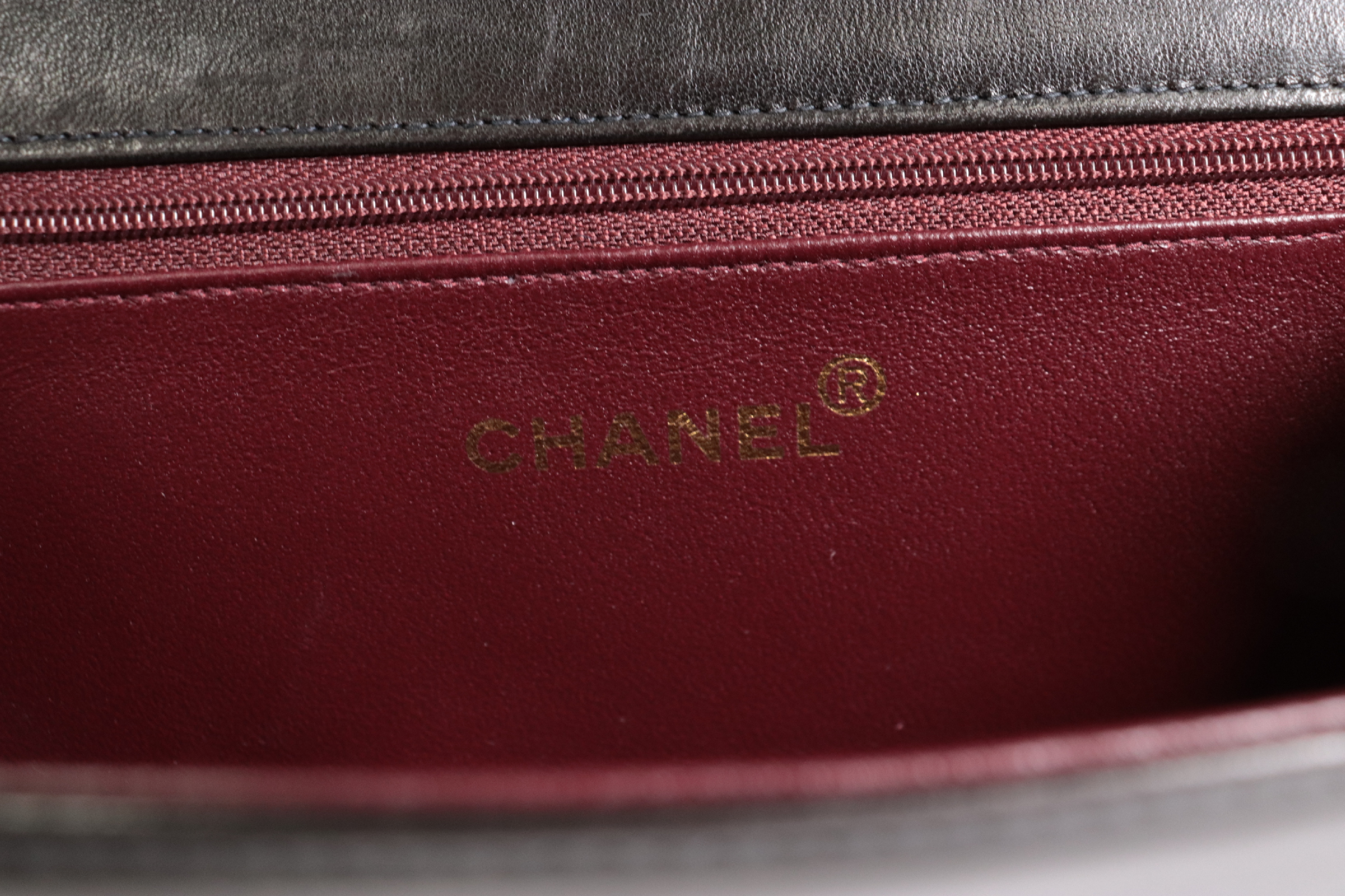 Matelassé Lambskin Full Flap Push Chain Shoulder Bag (Series 5) — view 7