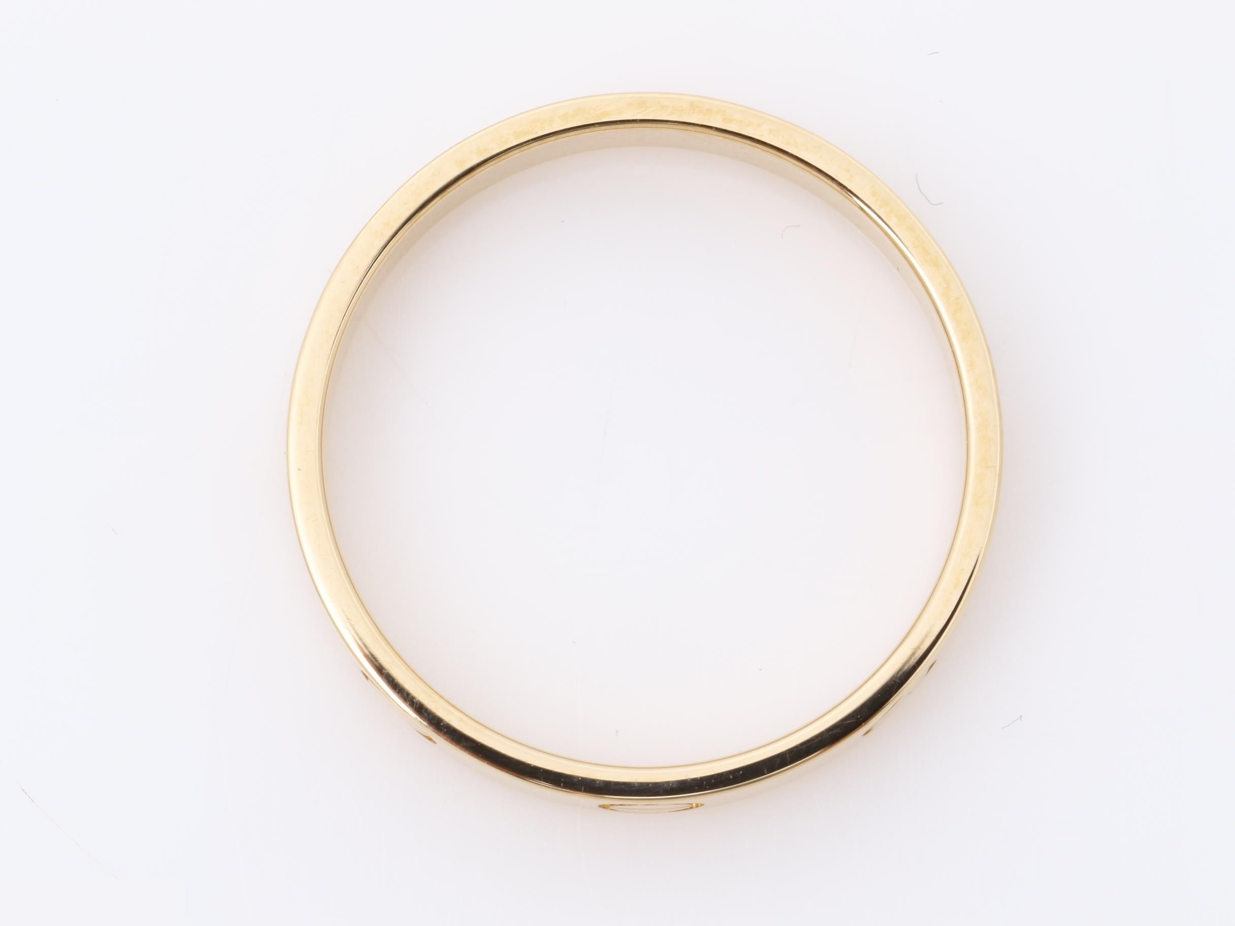 Au750PG Mini Love Ring 54 3.1g — view 5
