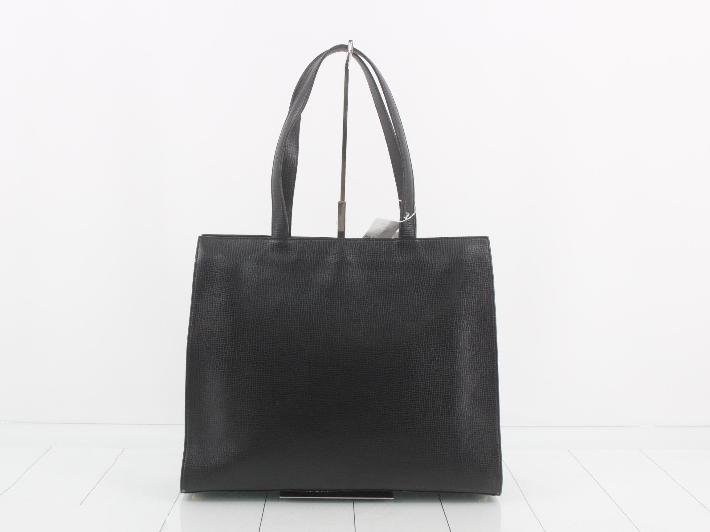 Leather CD holder tote bag — view 2