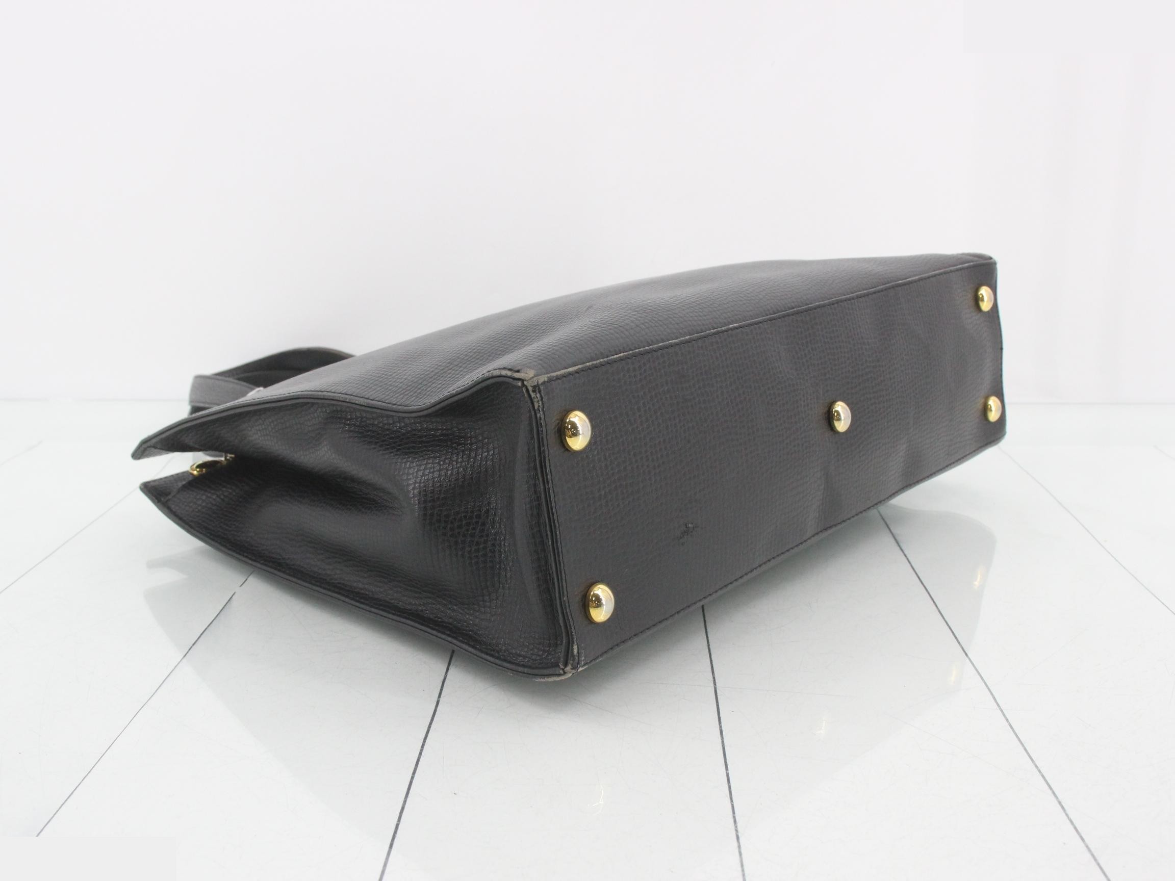 Leather CD holder tote bag — view 5