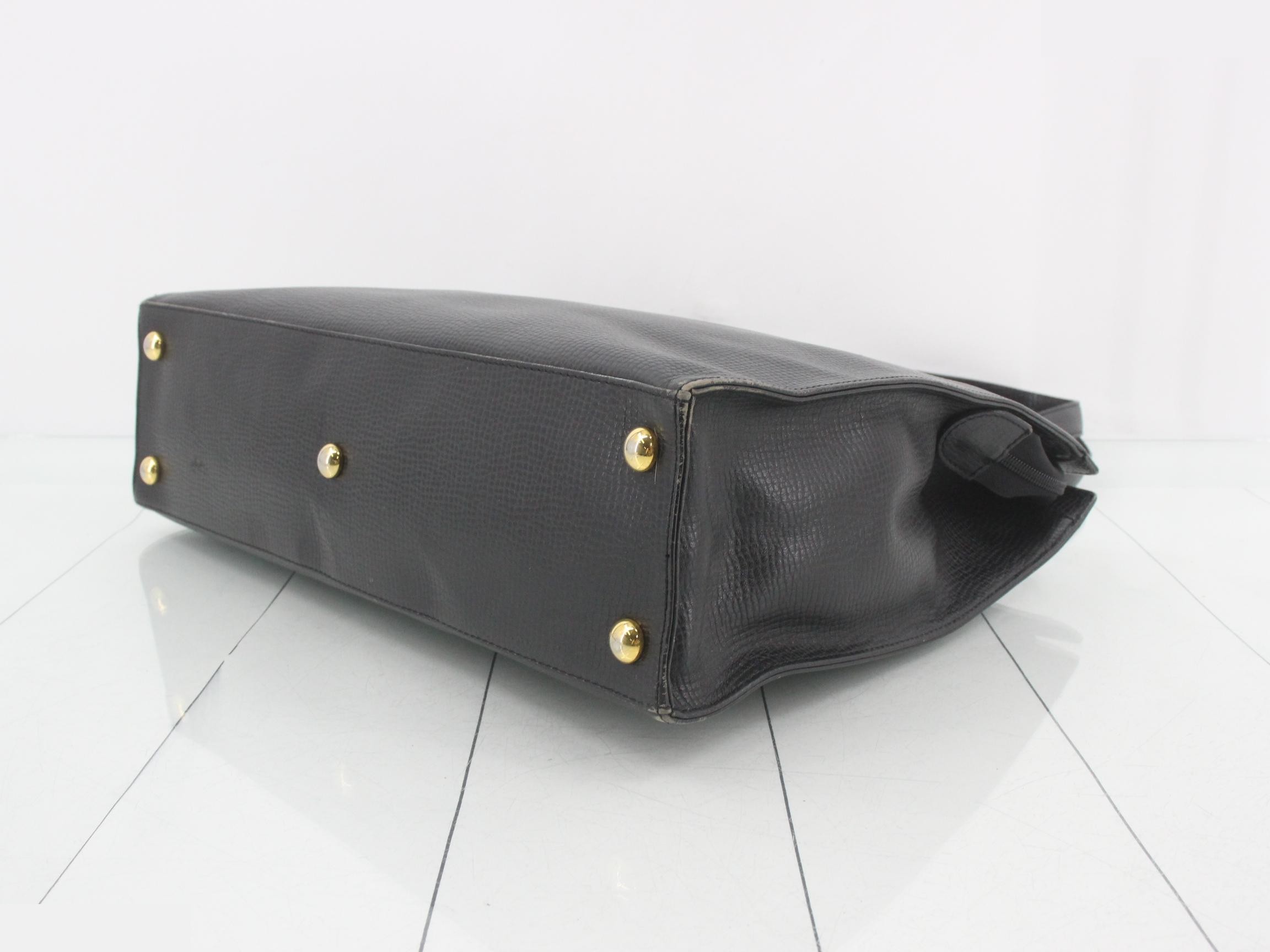 Leather CD holder tote bag — view 6
