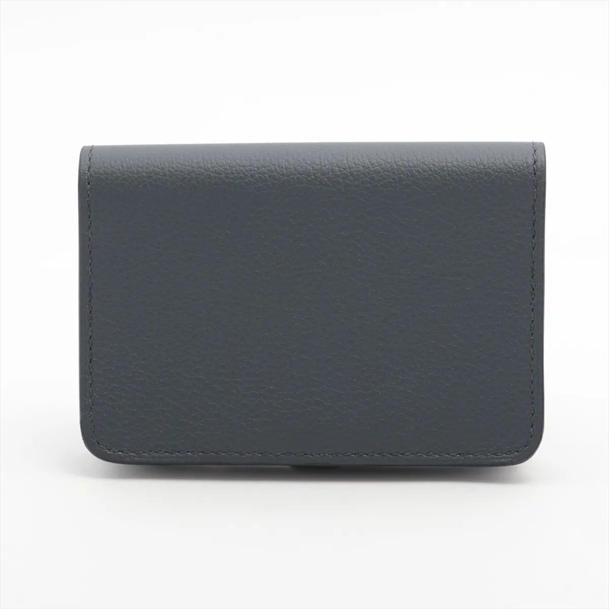 Dogon Compact Evercolor Card Case Grimeyer Silver Hardware W:2024 — view 2