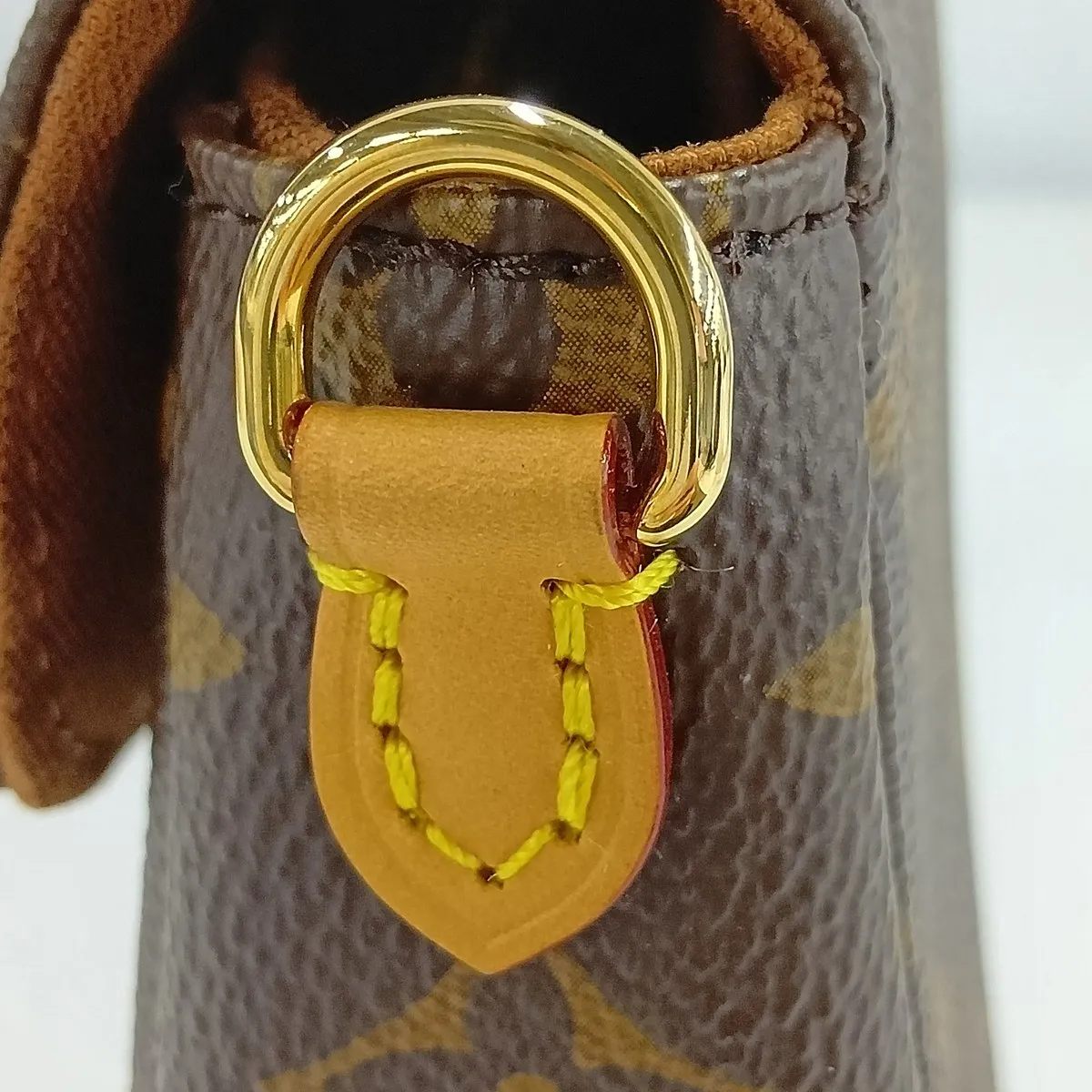 Monogram Wallet on Chain Ivy M81911 Brown (RFID detected) — view 12