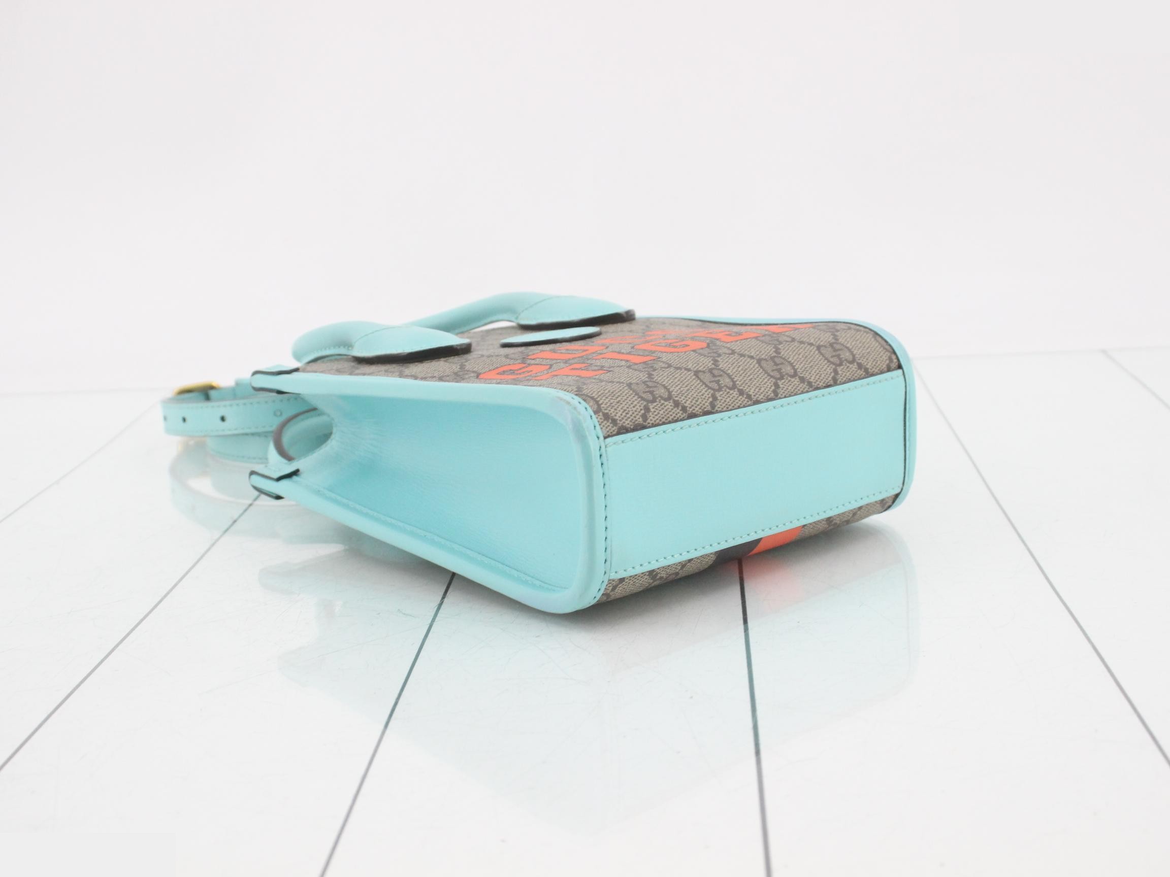 GG Supreme Interlocking G 2-Way Shoulder/Handbag — view 5
