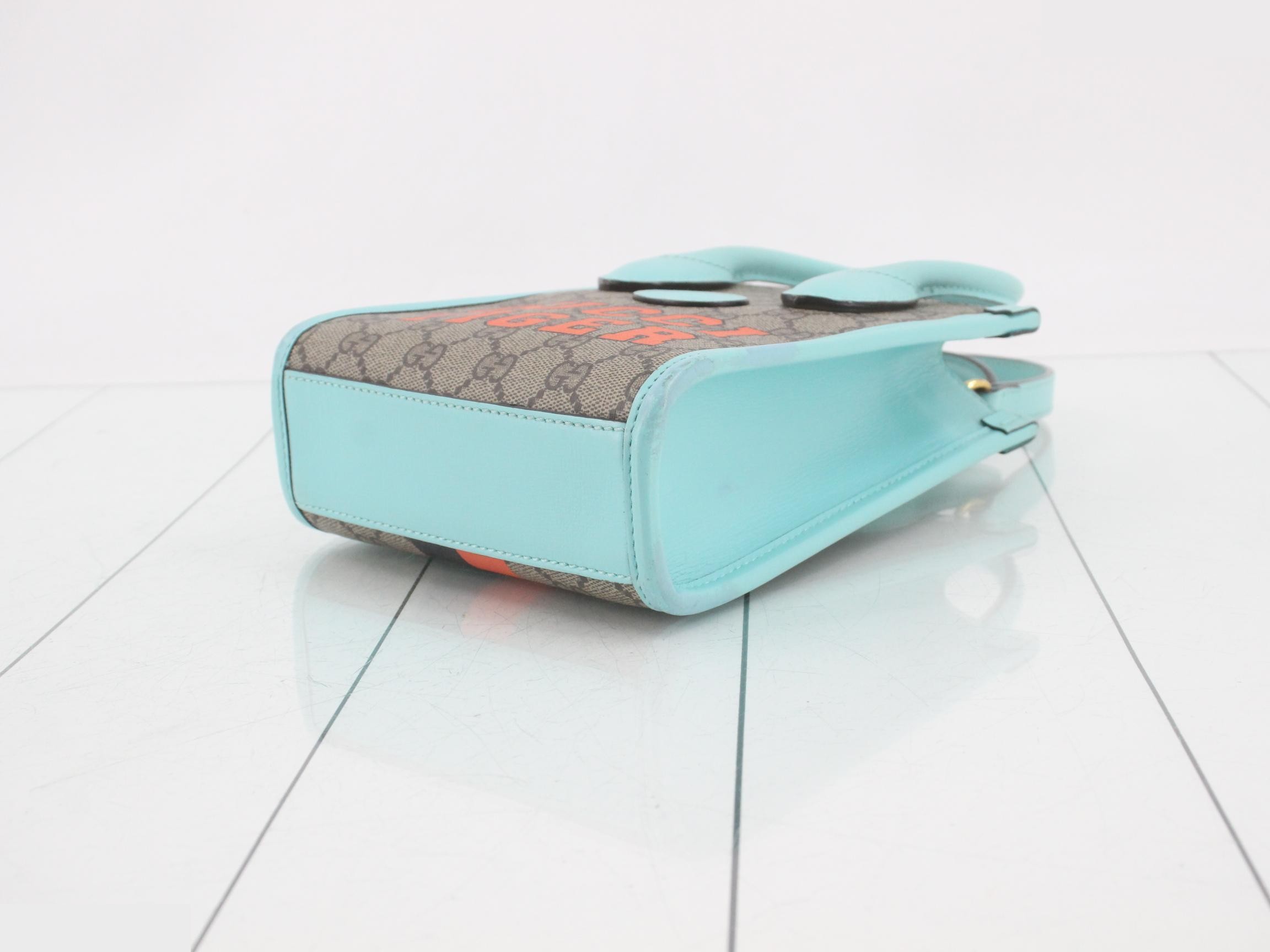 GG Supreme Interlocking G 2-Way Shoulder/Handbag — view 6