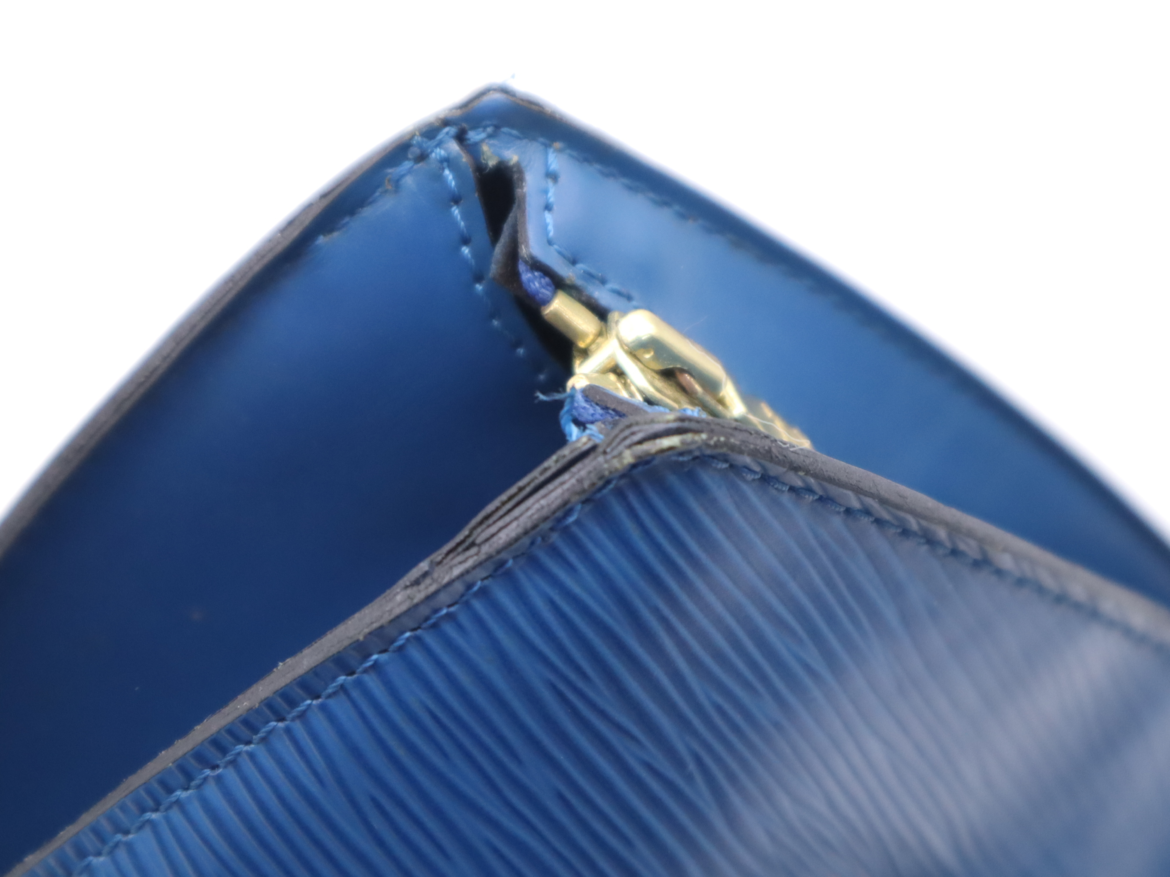 M52265 Epi Saint Jacques Shopping Toledo Blue Tote Bag — view 11