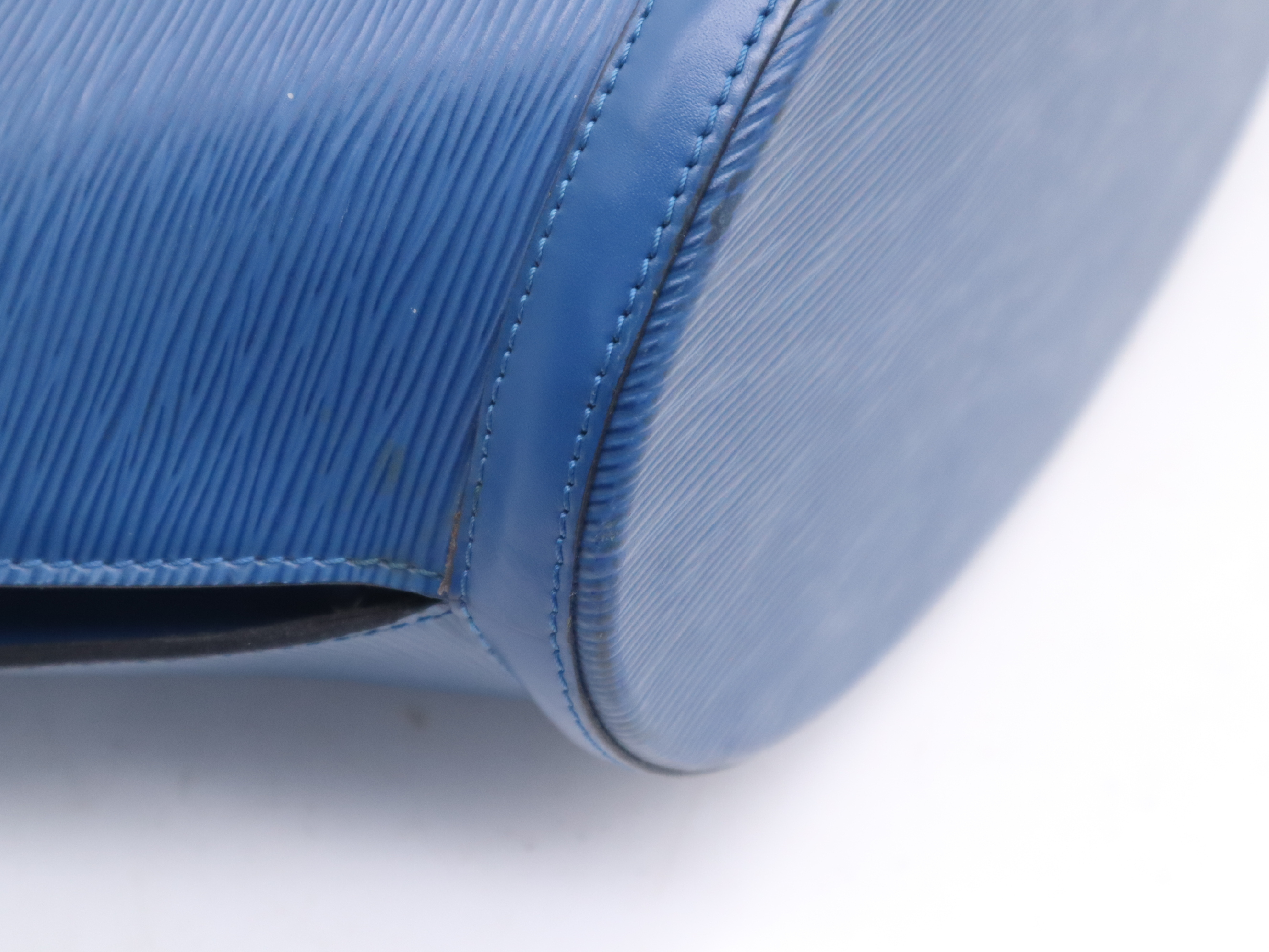 M52265 Epi Saint Jacques Shopping Toledo Blue Tote Bag — view 9