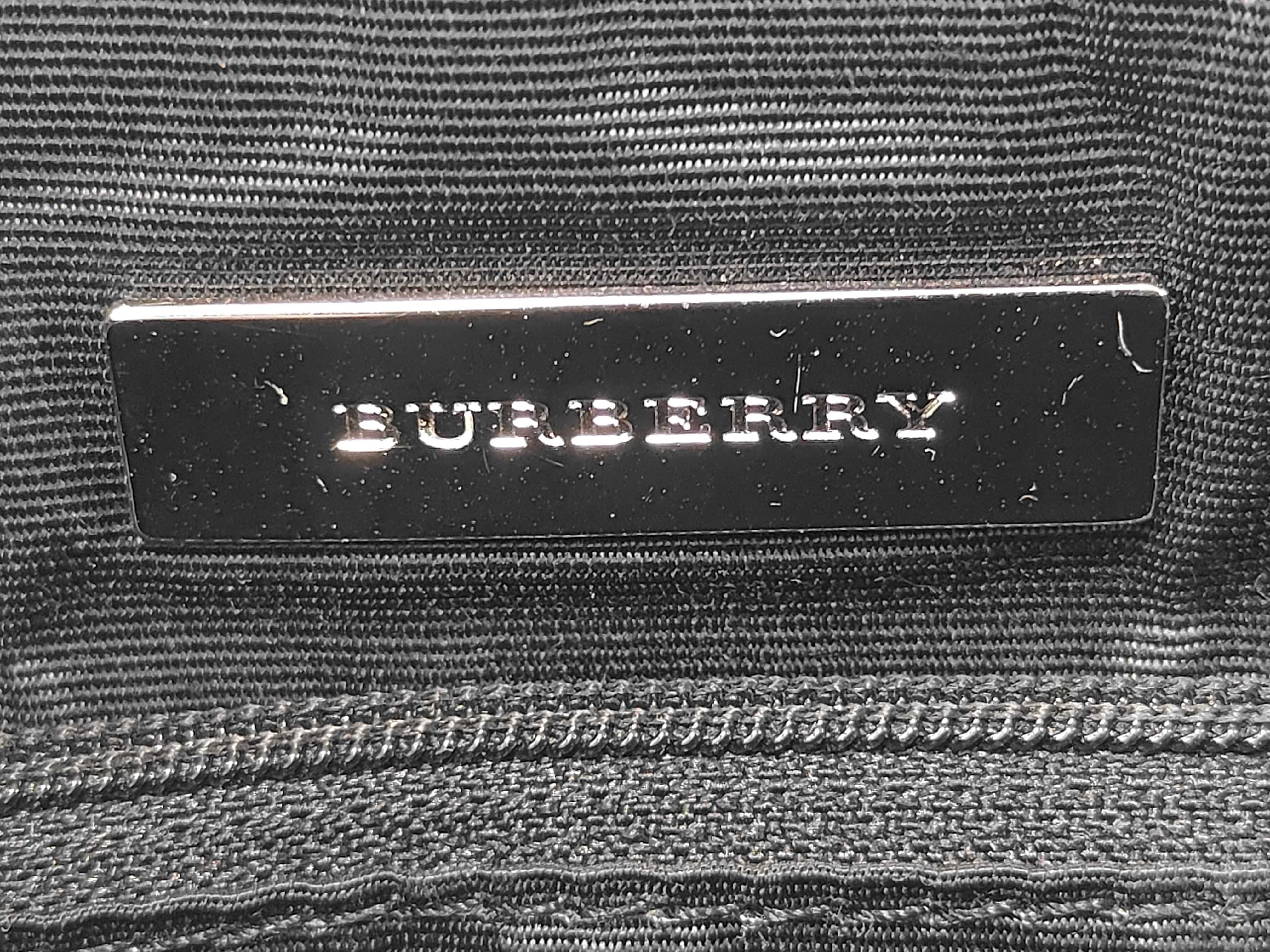 Nova Check Pattern x Leather Tote Bag — view 11