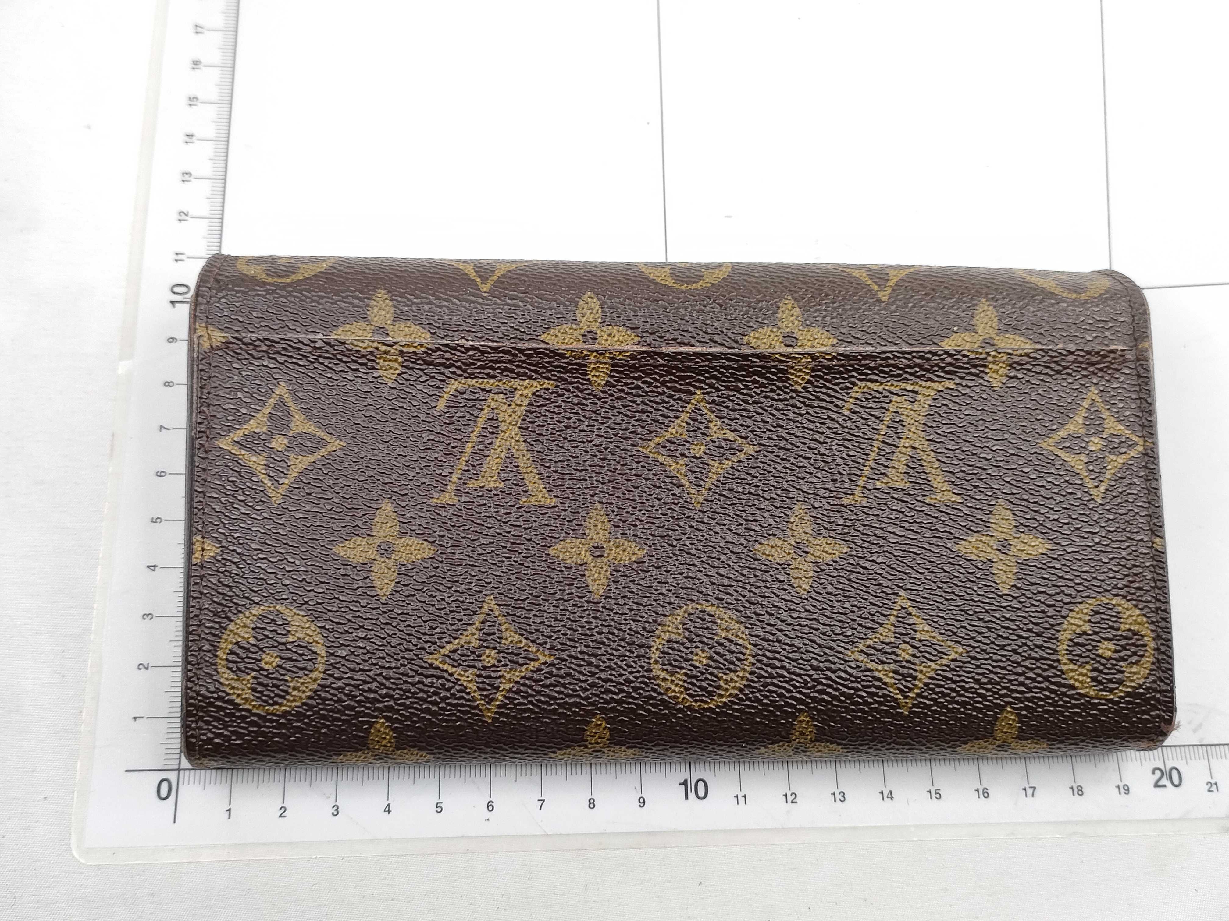 Monogram Louis Vuitton Monogram Portefeuille Sarah Wallet — view 2