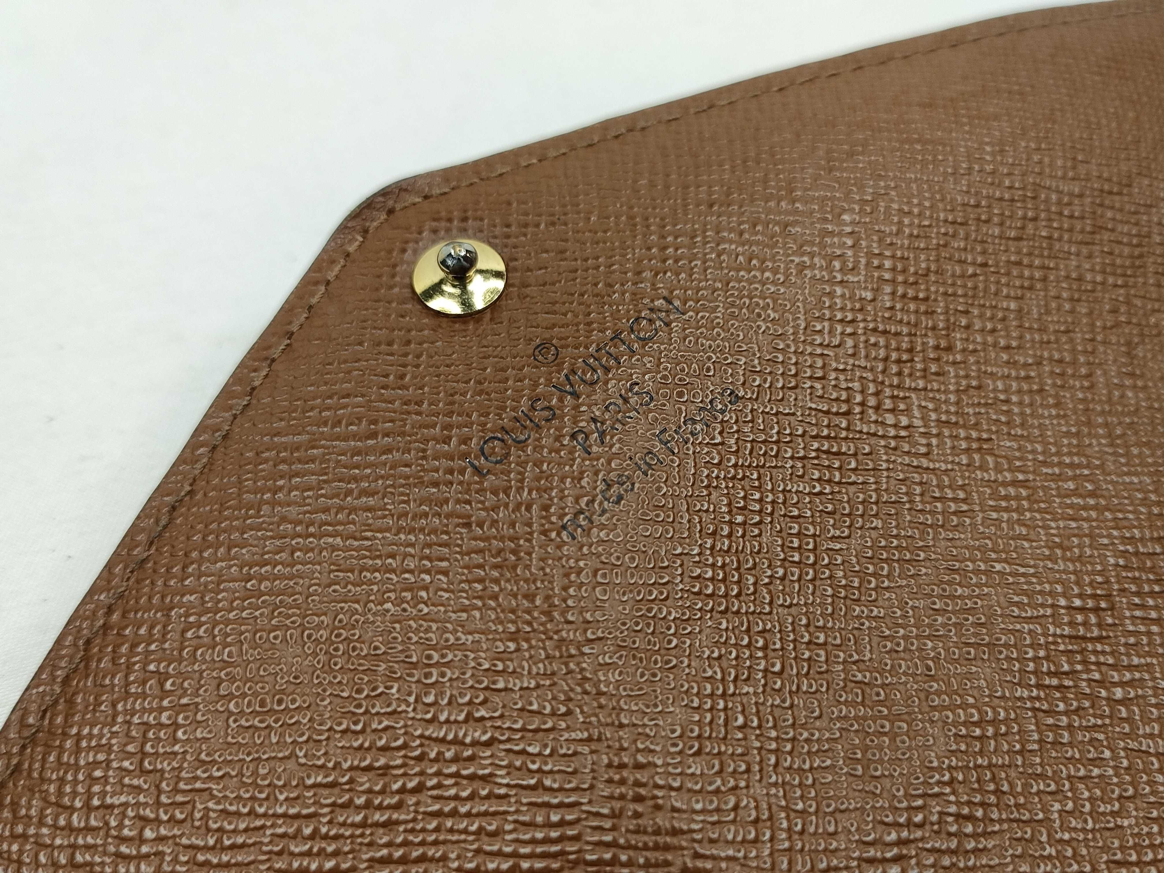 Monogram Louis Vuitton Monogram Portefeuille Sarah Wallet — view 12